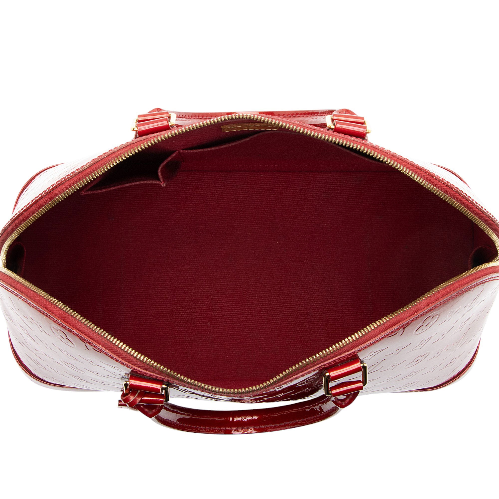 Louis Vuitton Monogram Vernis Alma GM Satchel