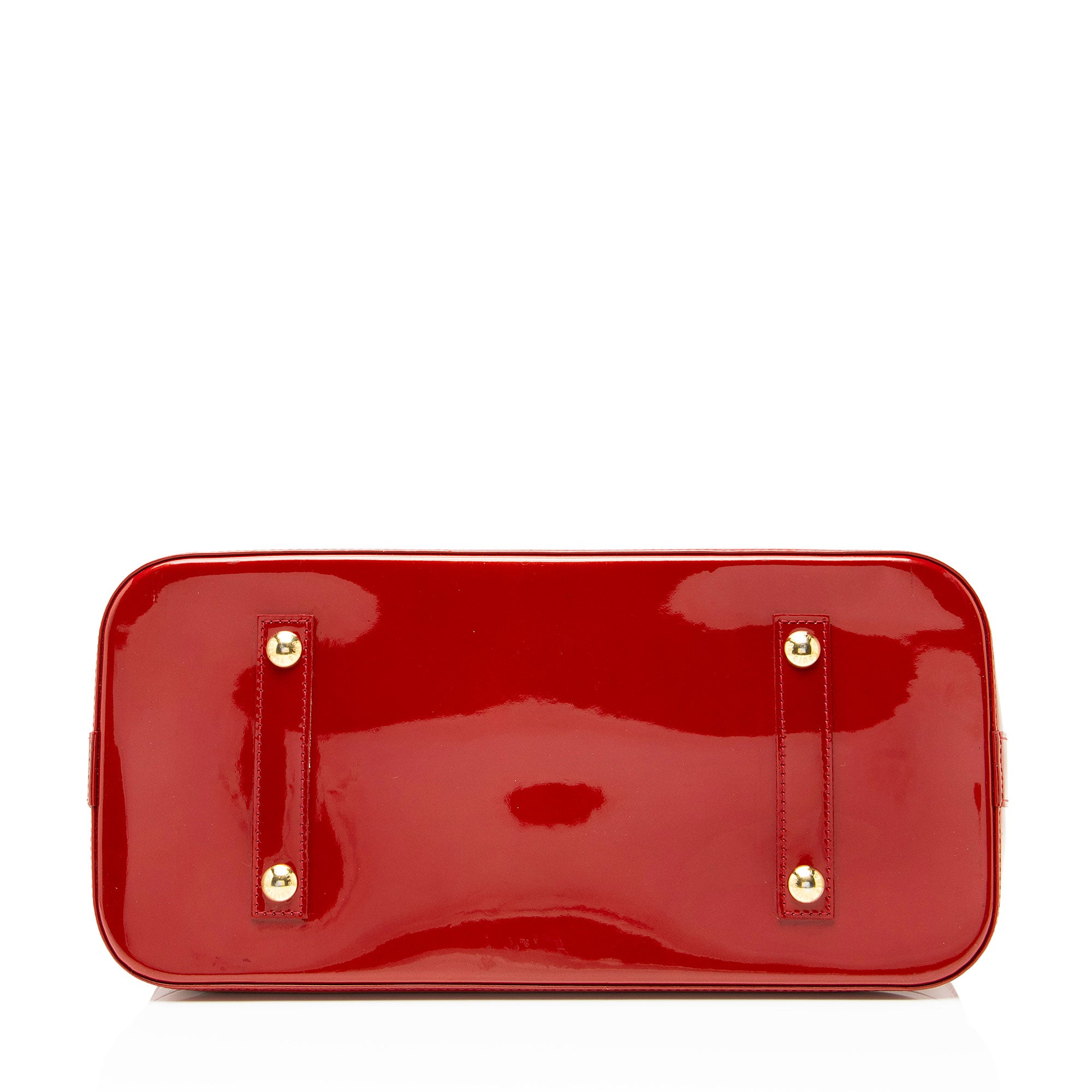 Louis Vuitton Monogram Vernis Alma GM Satchel