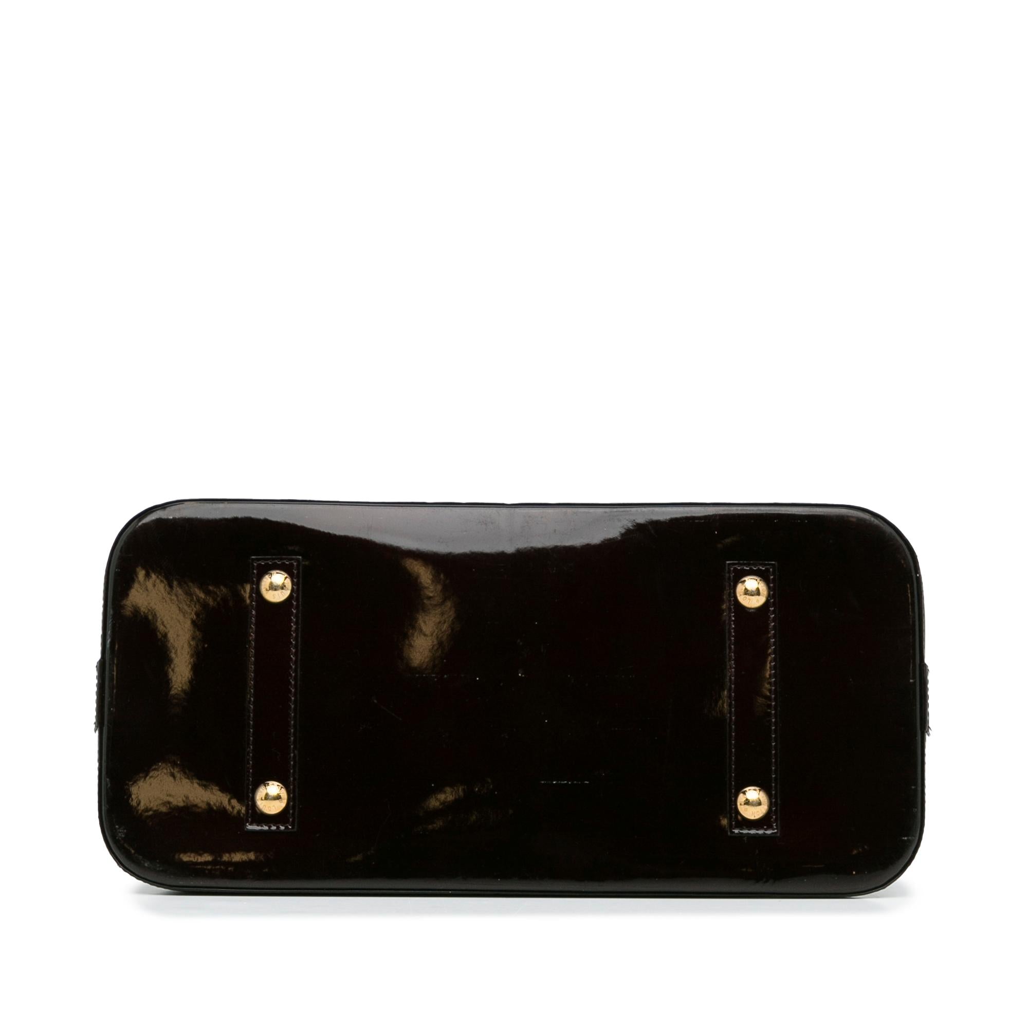 Louis Vuitton Monogram Vernis Alma GM (SHG-VQDbIb)