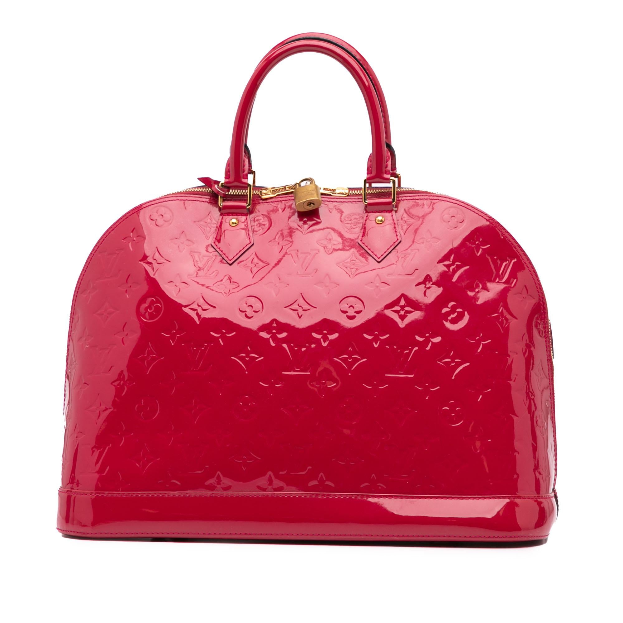 Louis Vuitton Monogram Vernis Alma GM