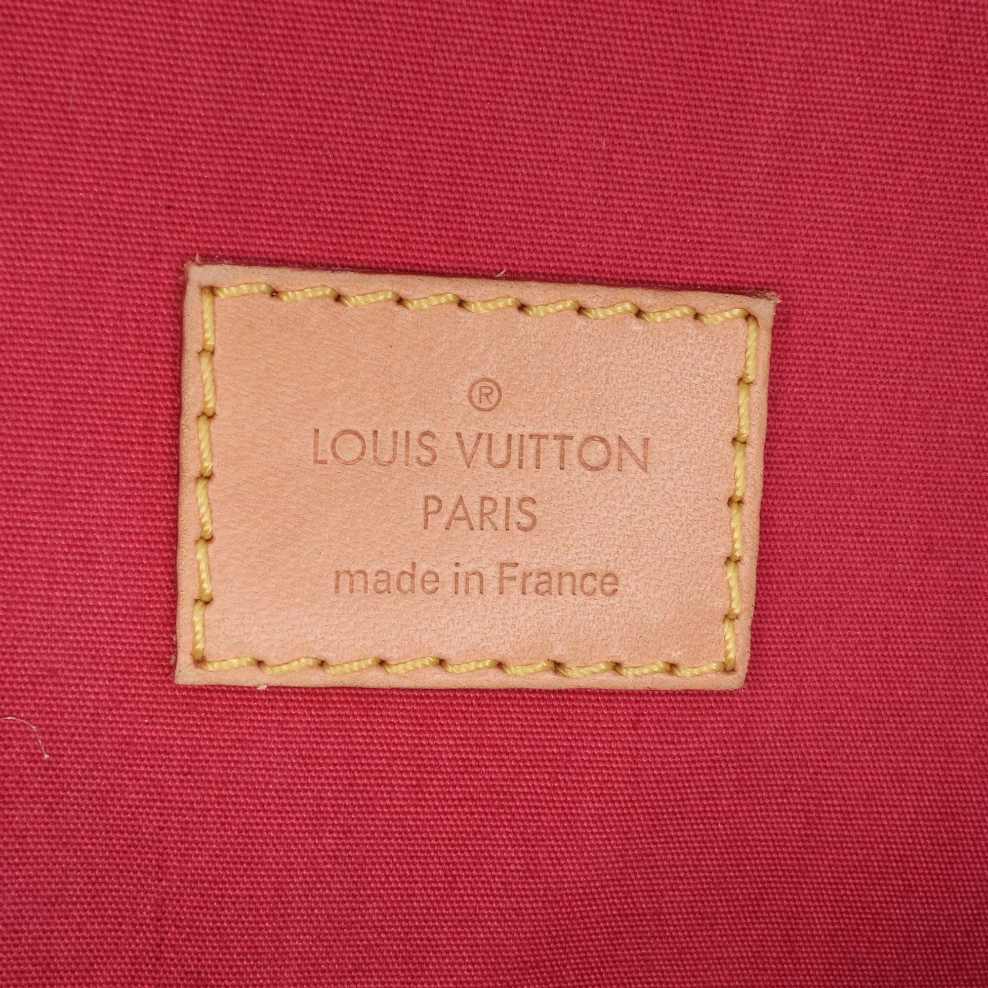 Louis Vuitton Monogram Vernis Alma GM