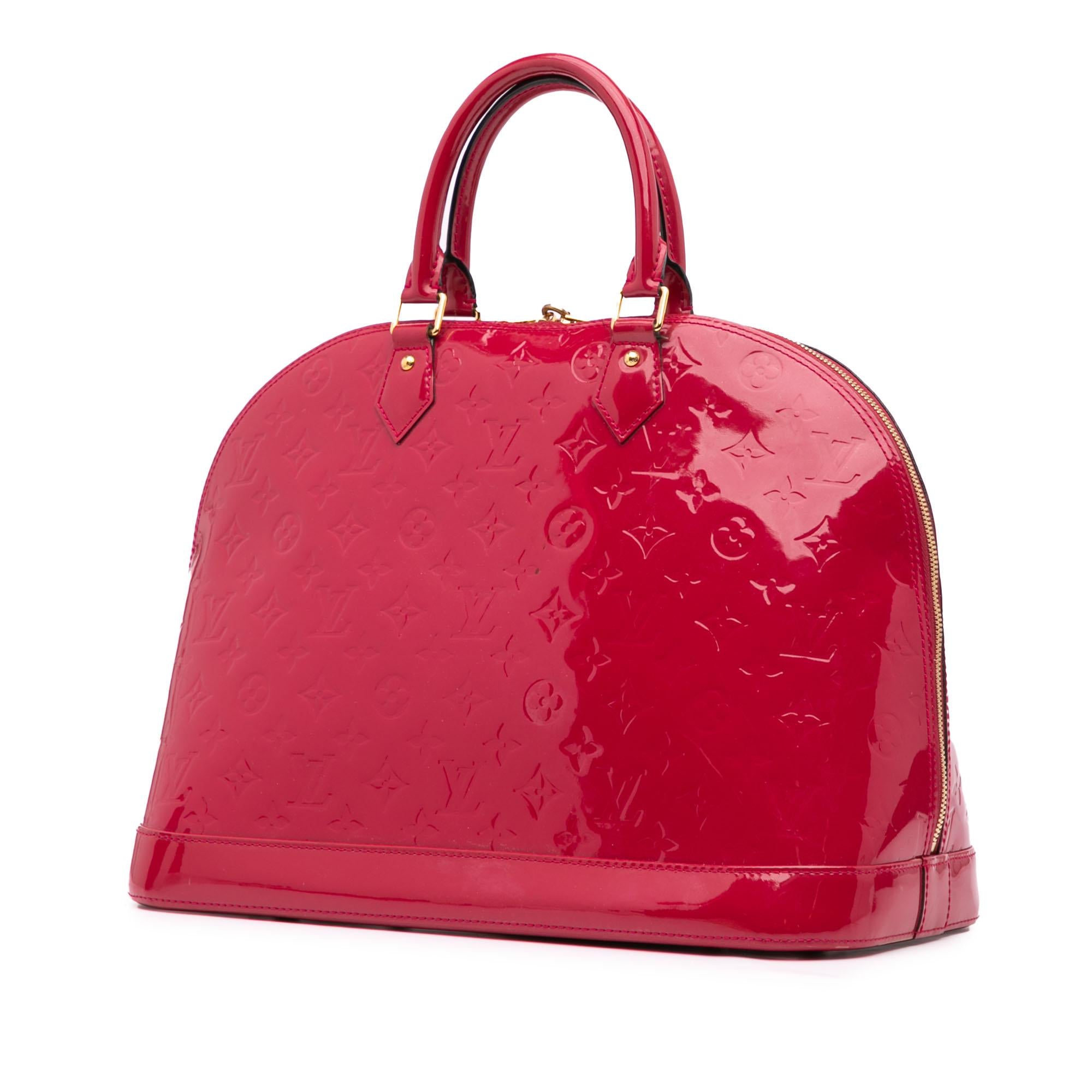 Louis Vuitton Monogram Vernis Alma GM