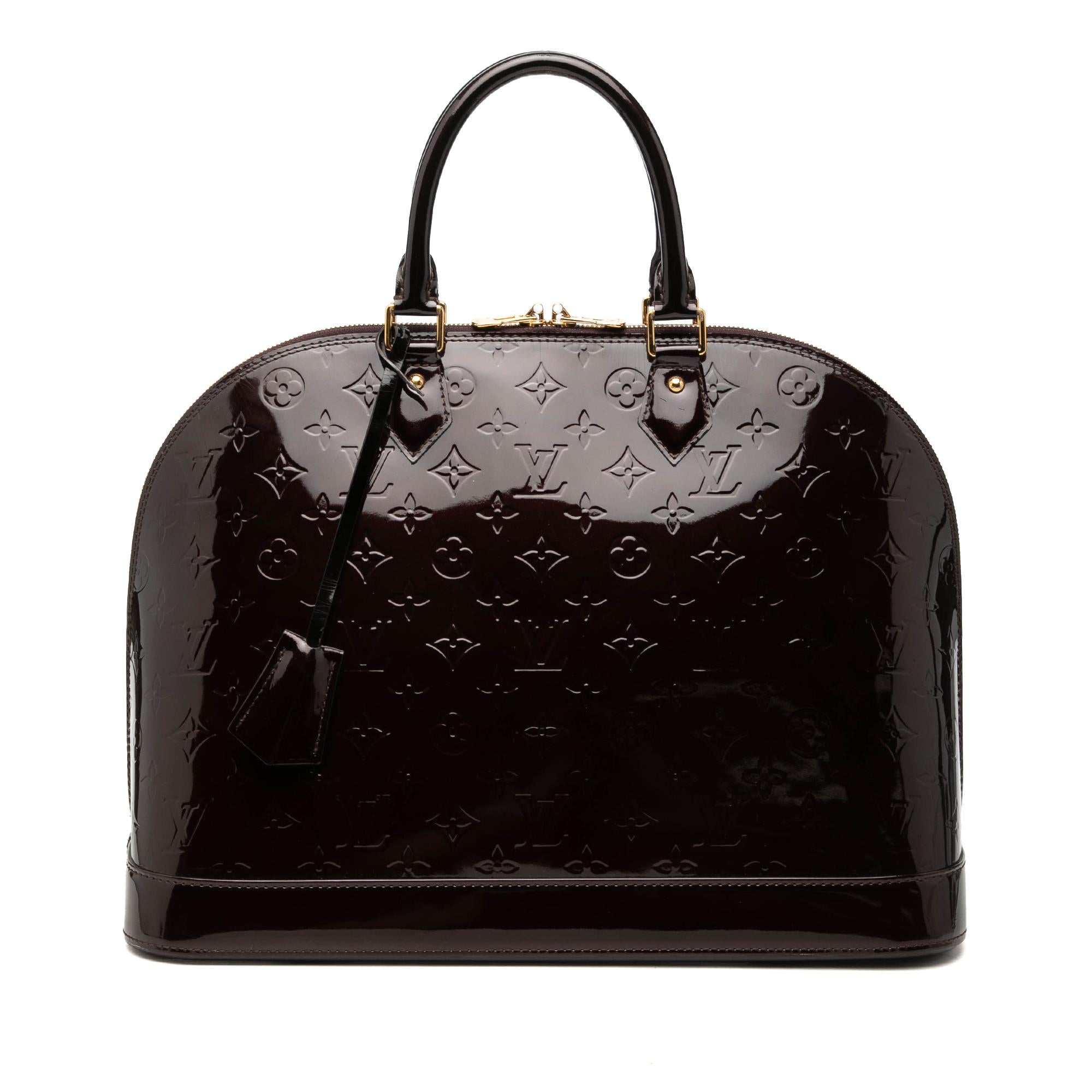 Louis Vuitton Monogram Vernis Alma GM