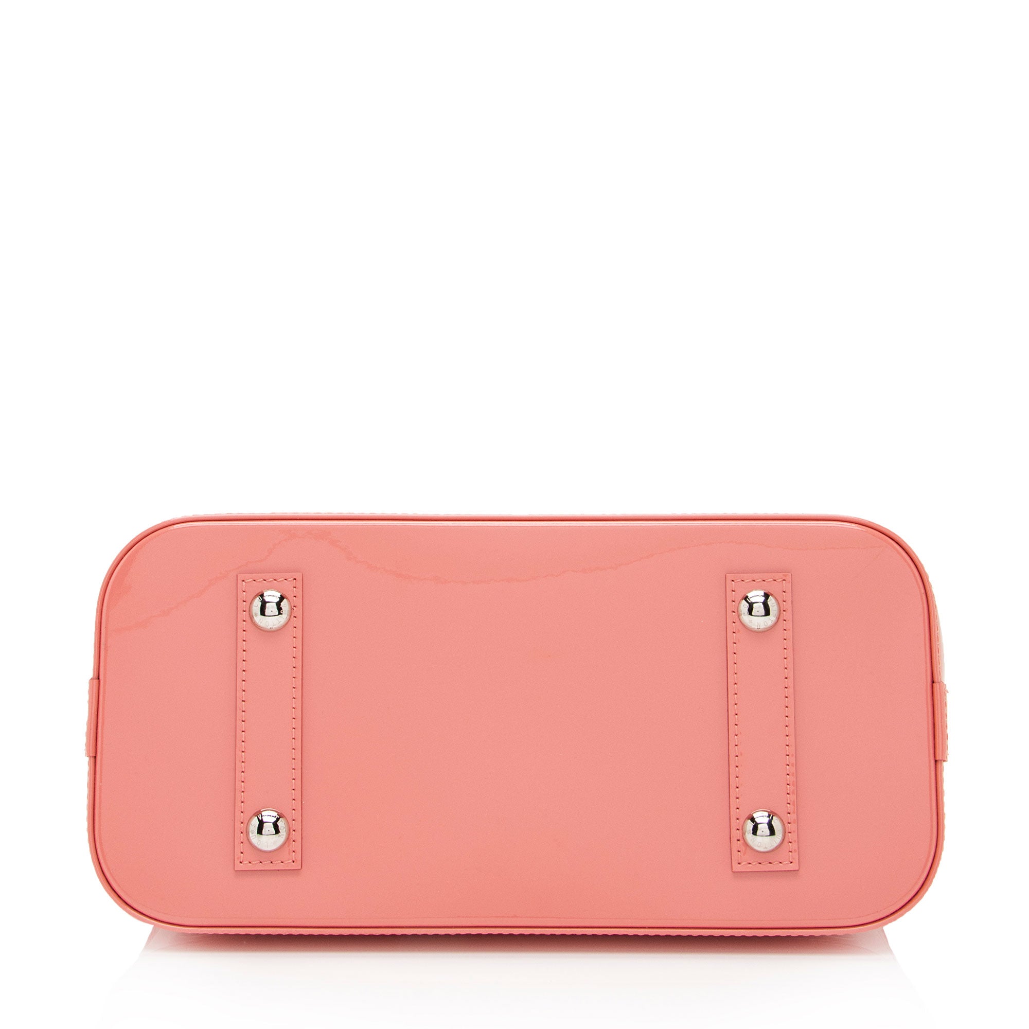 Louis Vuitton Monogram Vernis Alma PM Satchel (SHF-CsSKCh)