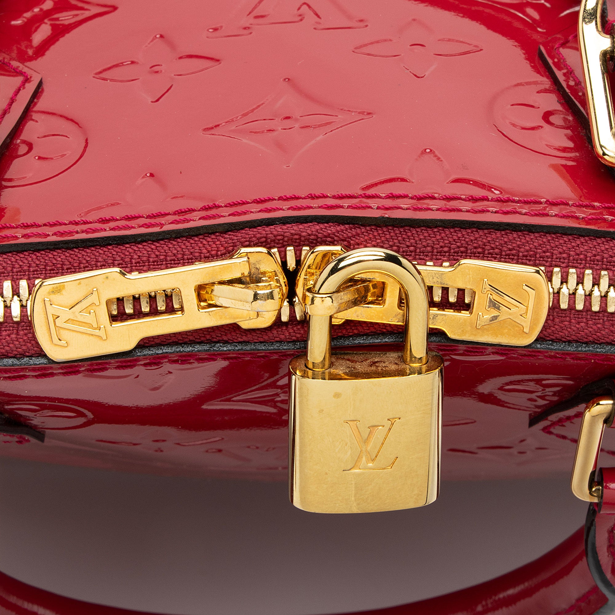 Louis Vuitton Monogram Vernis Alma PM Satchel