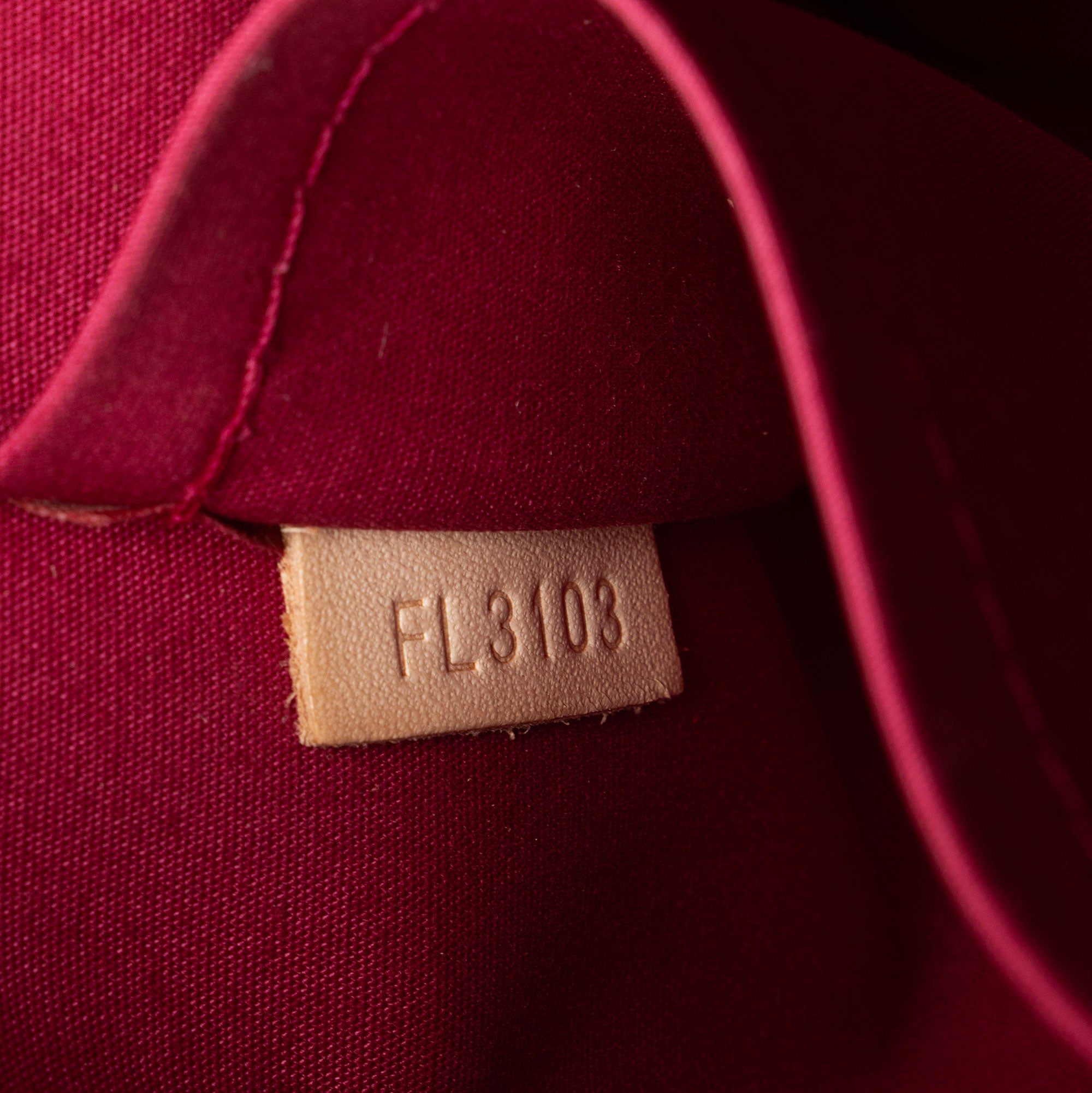 Louis Vuitton Monogram Vernis Alma PM Satchel