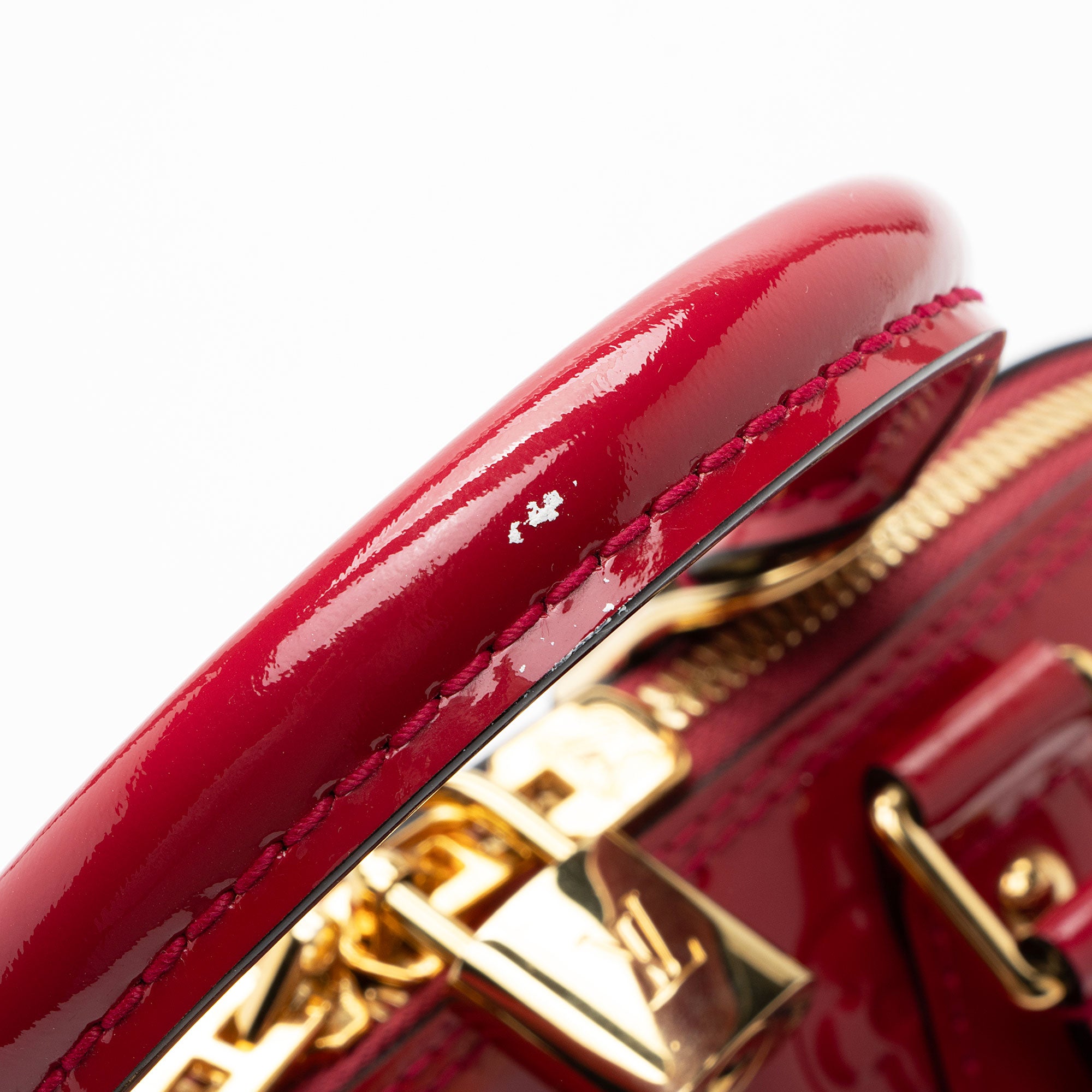 Louis Vuitton Monogram Vernis Alma PM Satchel