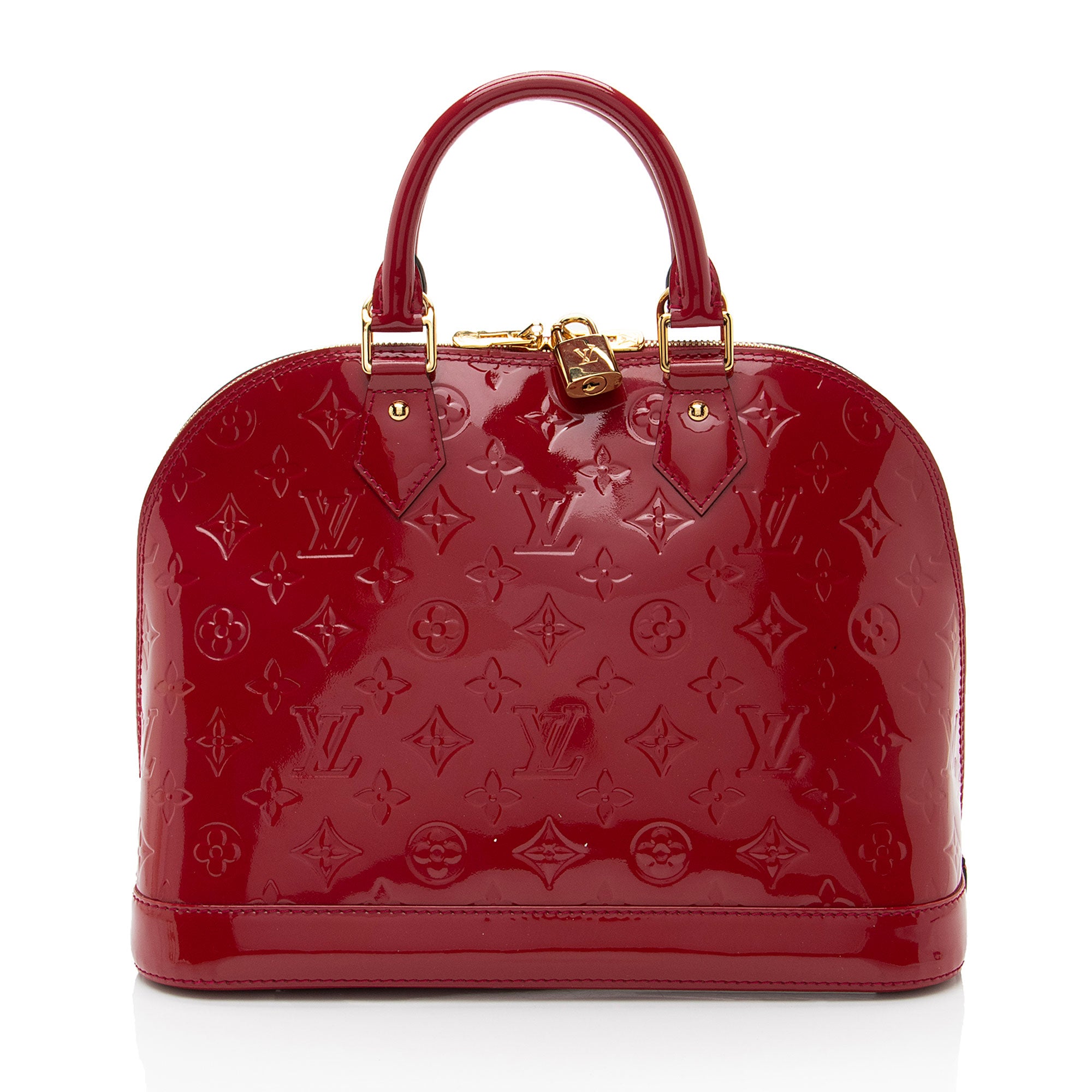 Louis Vuitton Monogram Vernis Alma PM Satchel
