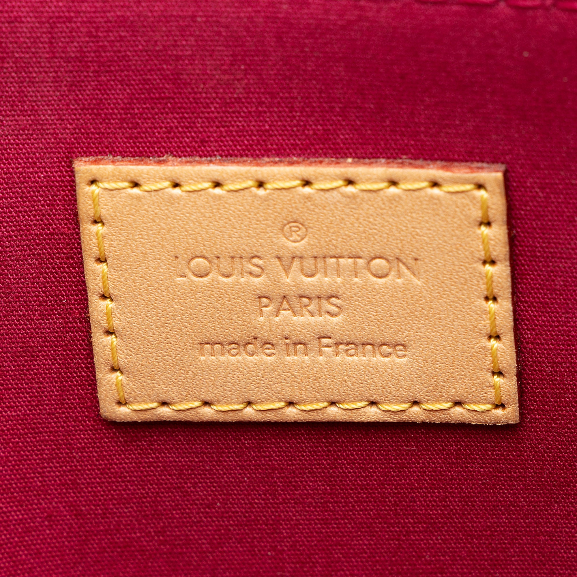 Louis Vuitton Monogram Vernis Alma PM Satchel
