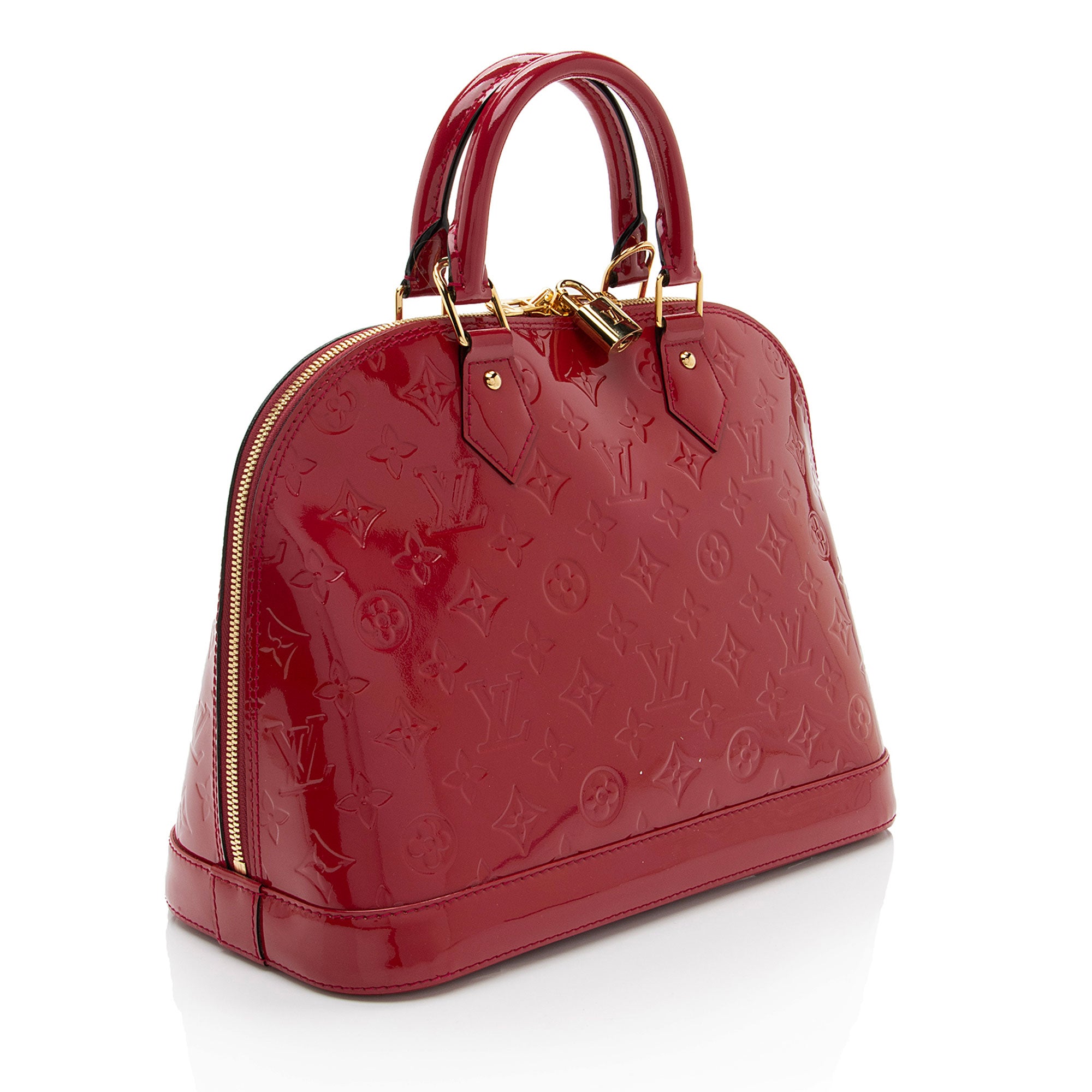 Louis Vuitton Monogram Vernis Alma PM Satchel