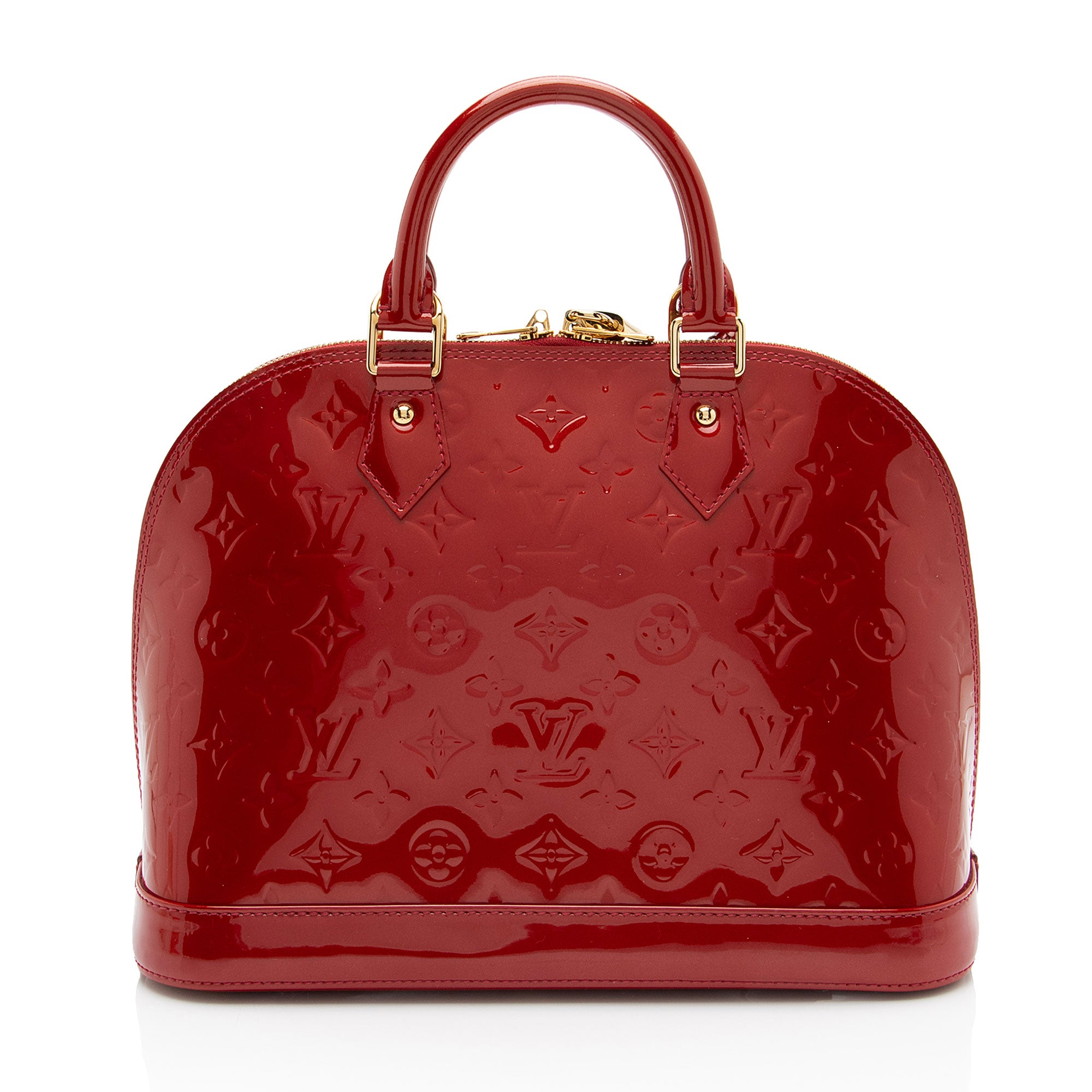 Louis Vuitton Monogram Vernis Alma PM Satchel