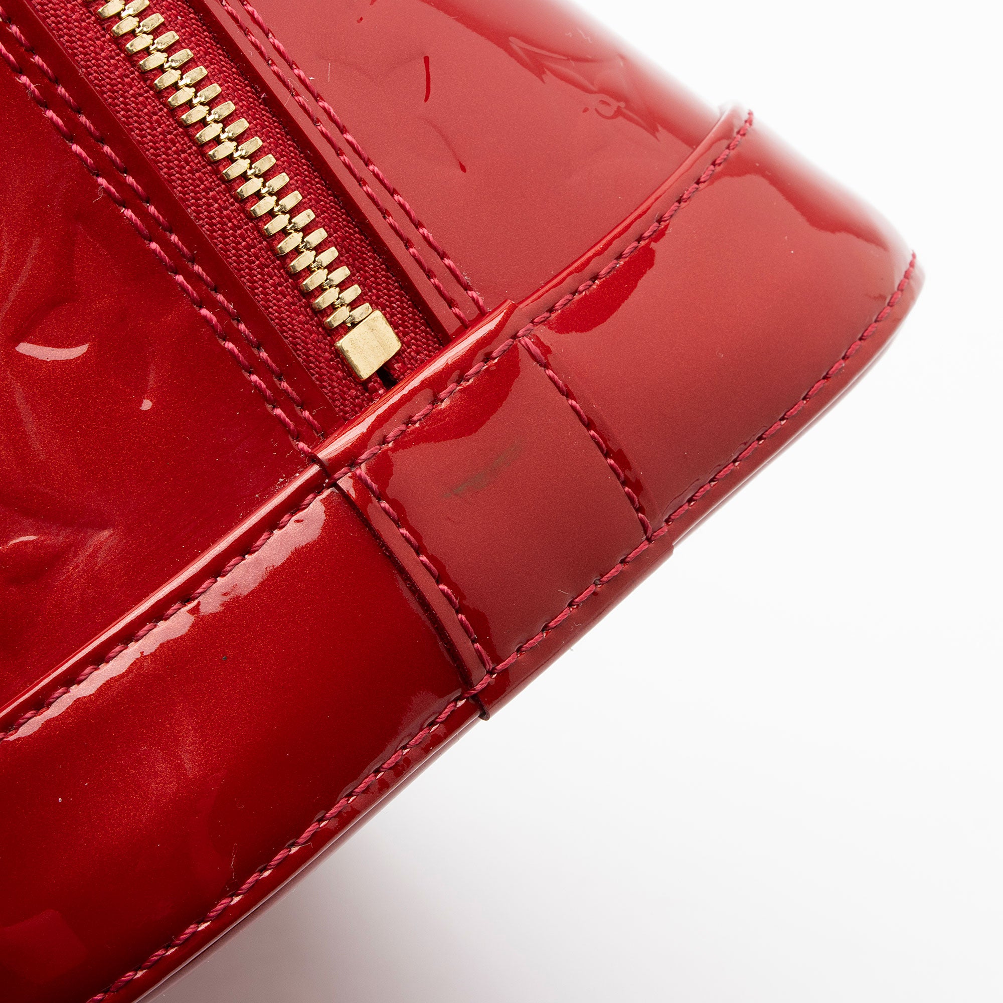 Louis Vuitton Monogram Vernis Alma PM Satchel