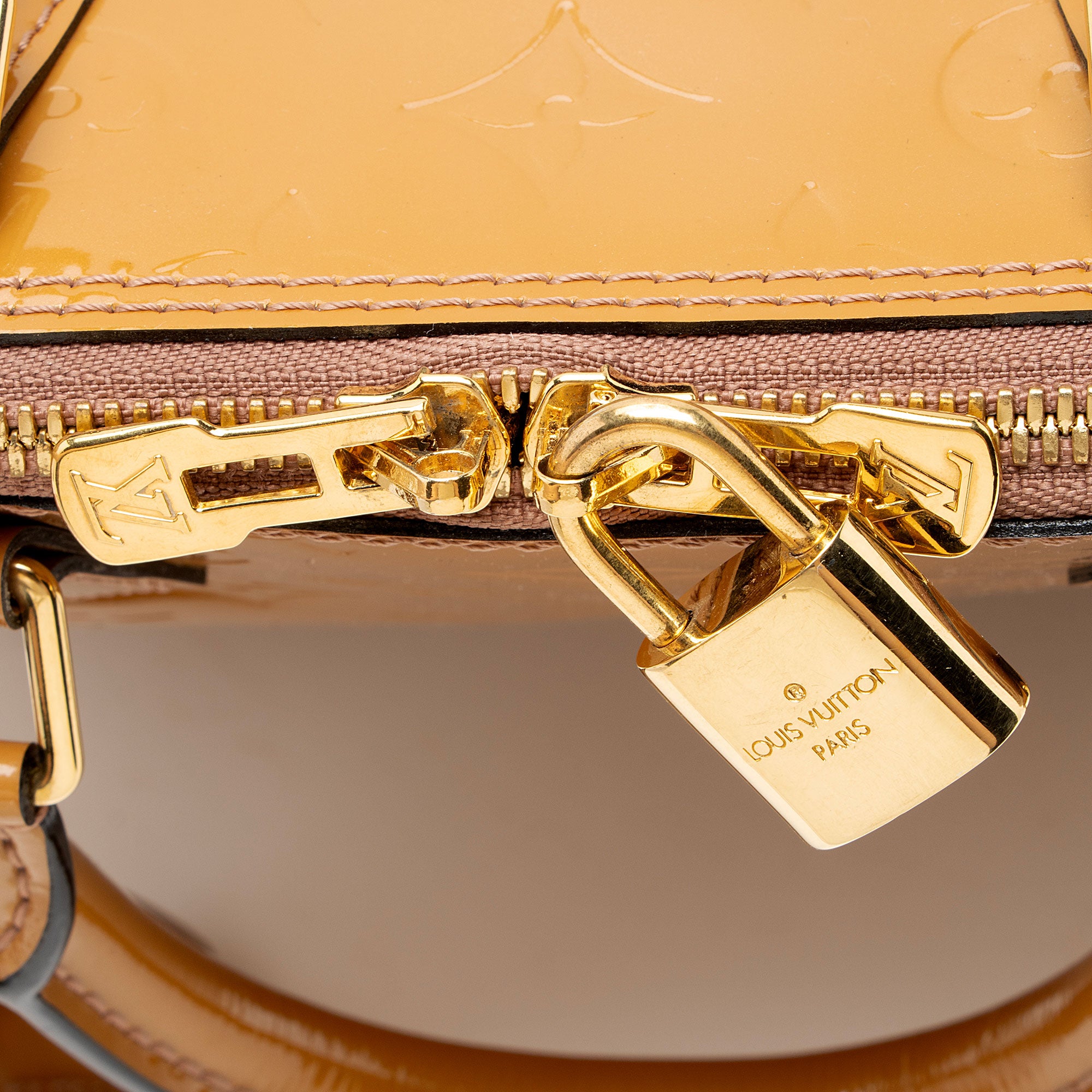 Louis Vuitton Monogram Vernis Alma PM Satchel