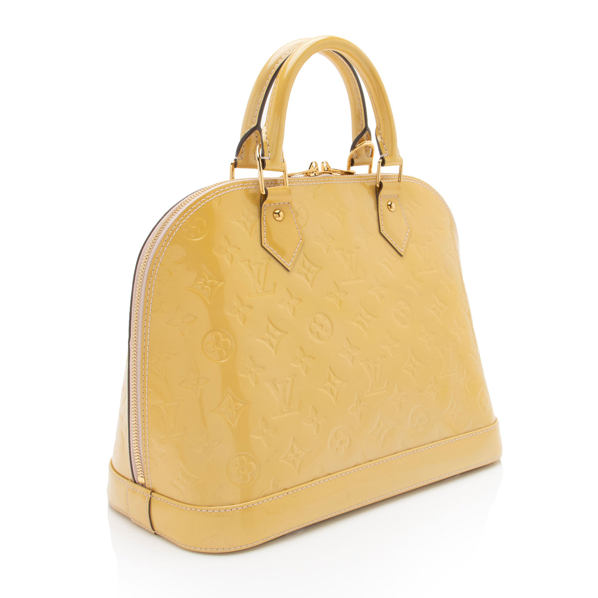 Louis Vuitton Monogram Vernis Alma PM Satchel