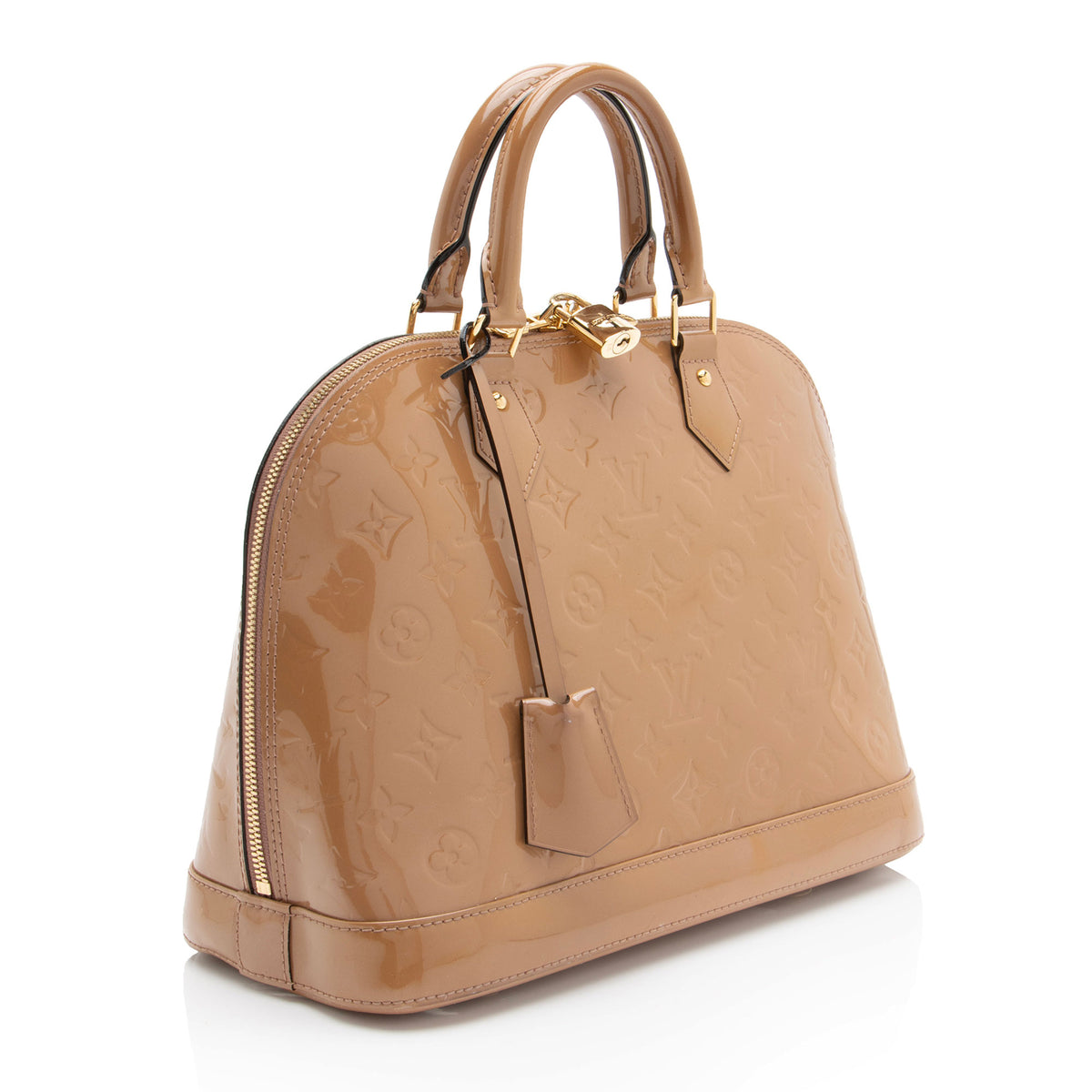 Louis Vuitton Monogram Vernis Alma PM Satchel
