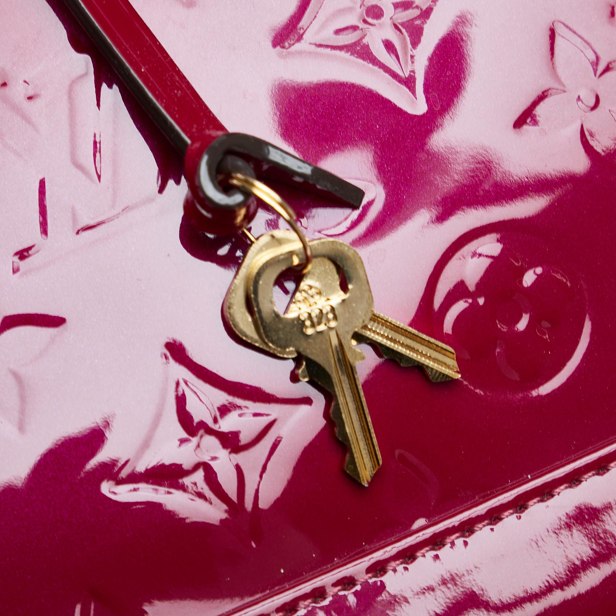 Louis Vuitton Monogram Vernis Alma PM (SHG-fGgxKm)