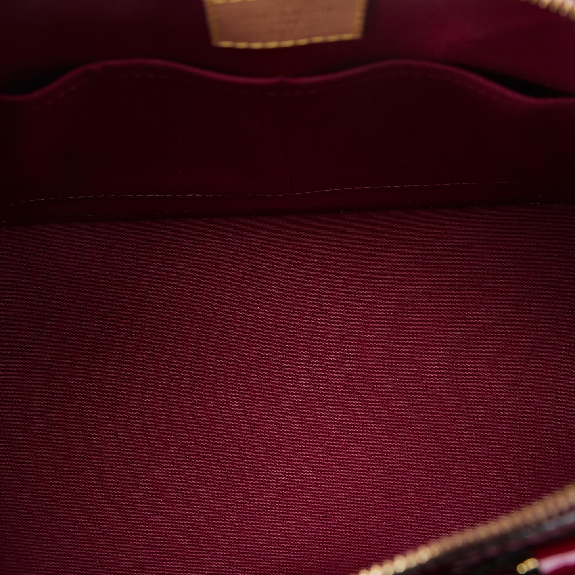 Louis Vuitton Monogram Vernis Alma PM (SHG-fGgxKm)