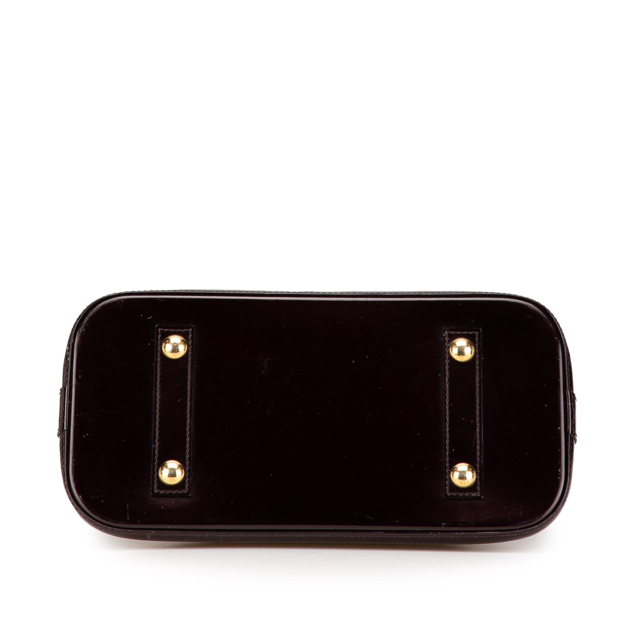 Louis Vuitton Monogram Vernis Alma PM