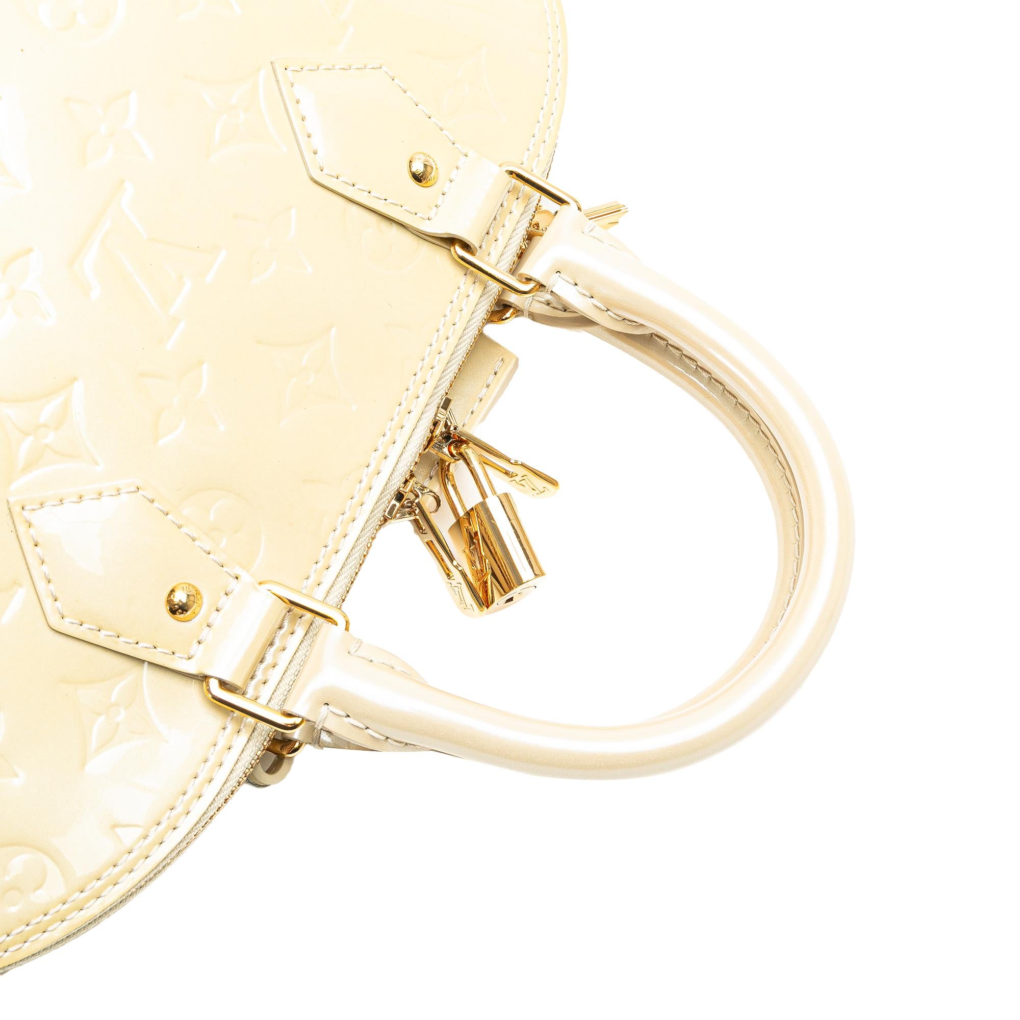 Louis Vuitton Monogram Vernis Alma PM