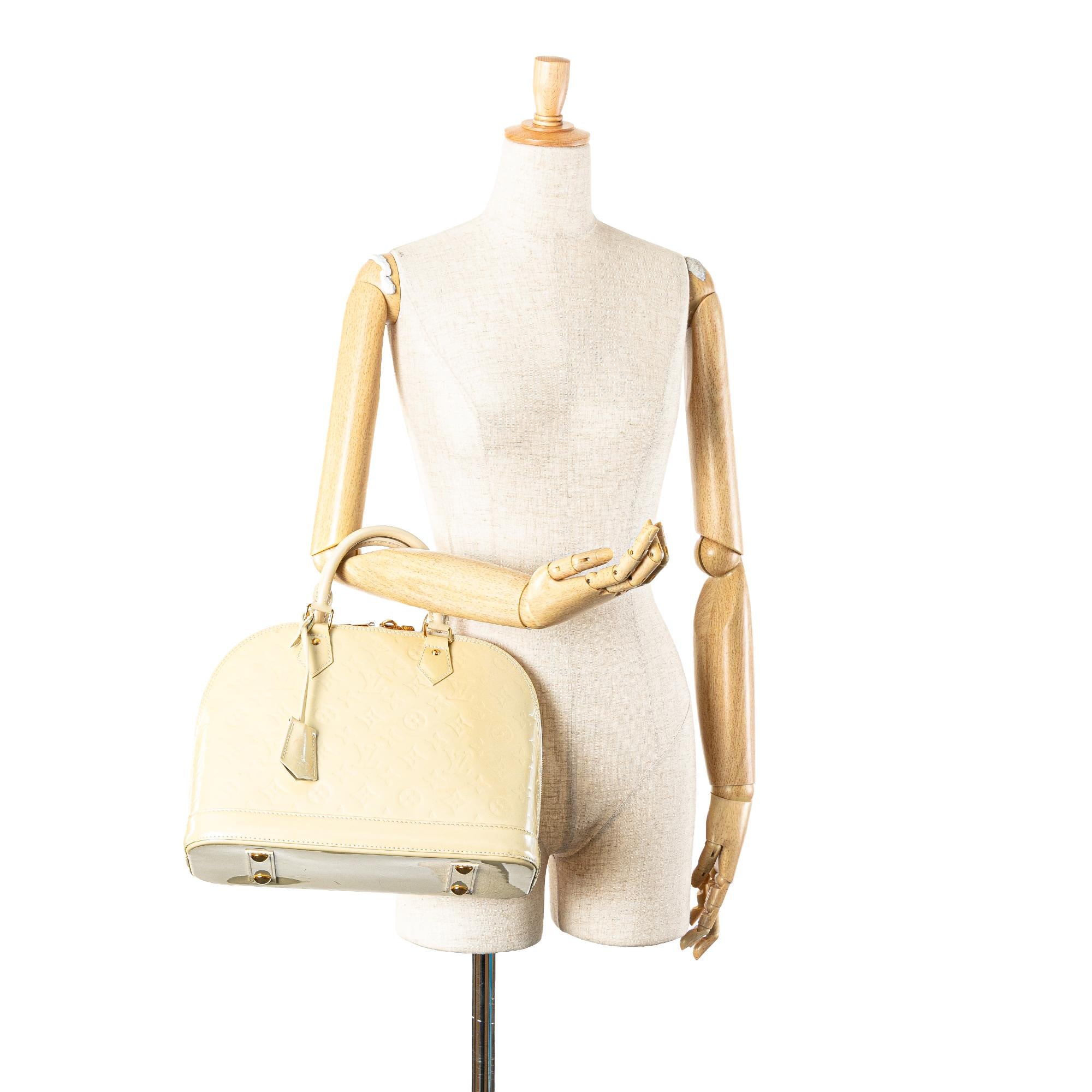 Louis Vuitton Monogram Vernis Alma PM