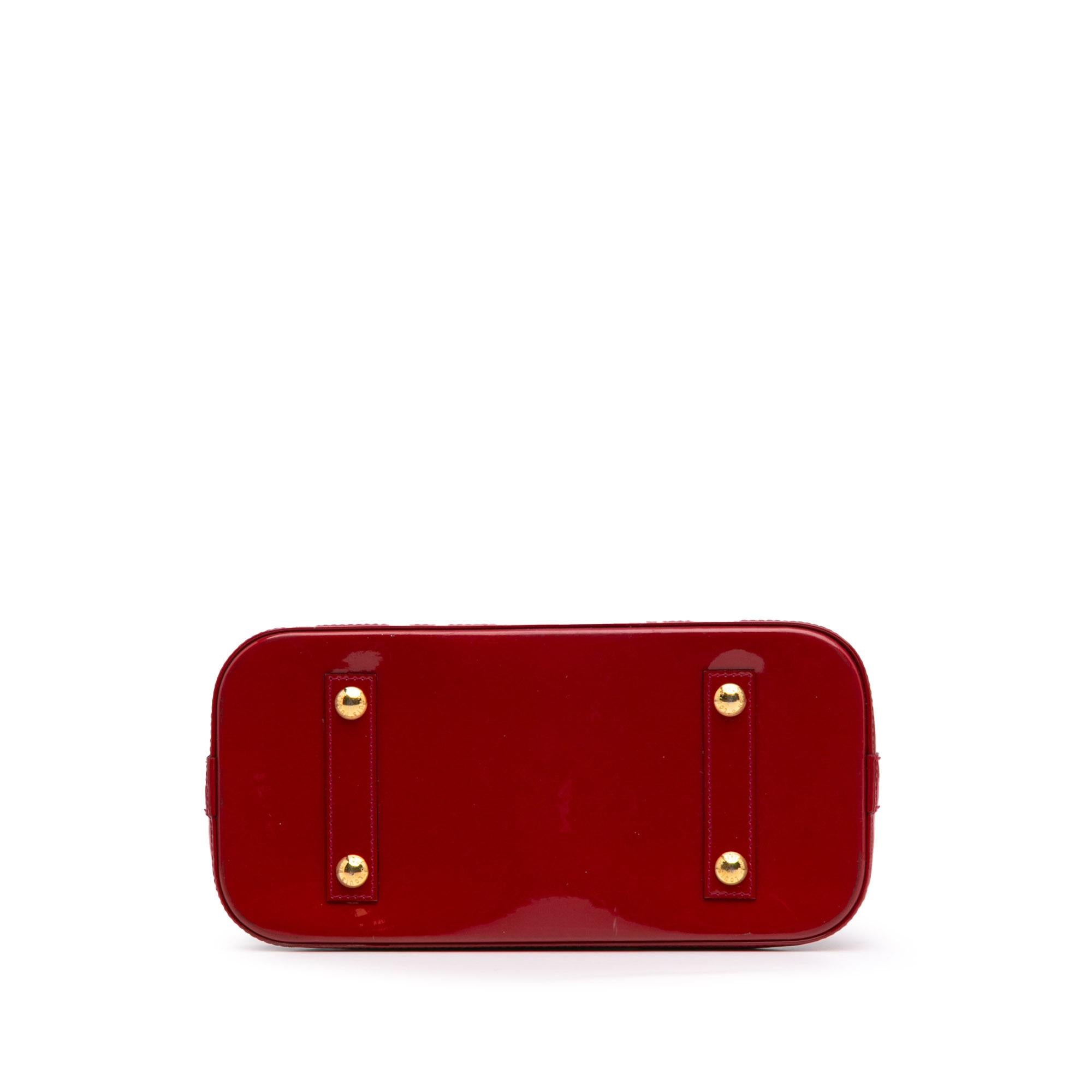 Louis Vuitton Monogram Vernis Alma PM