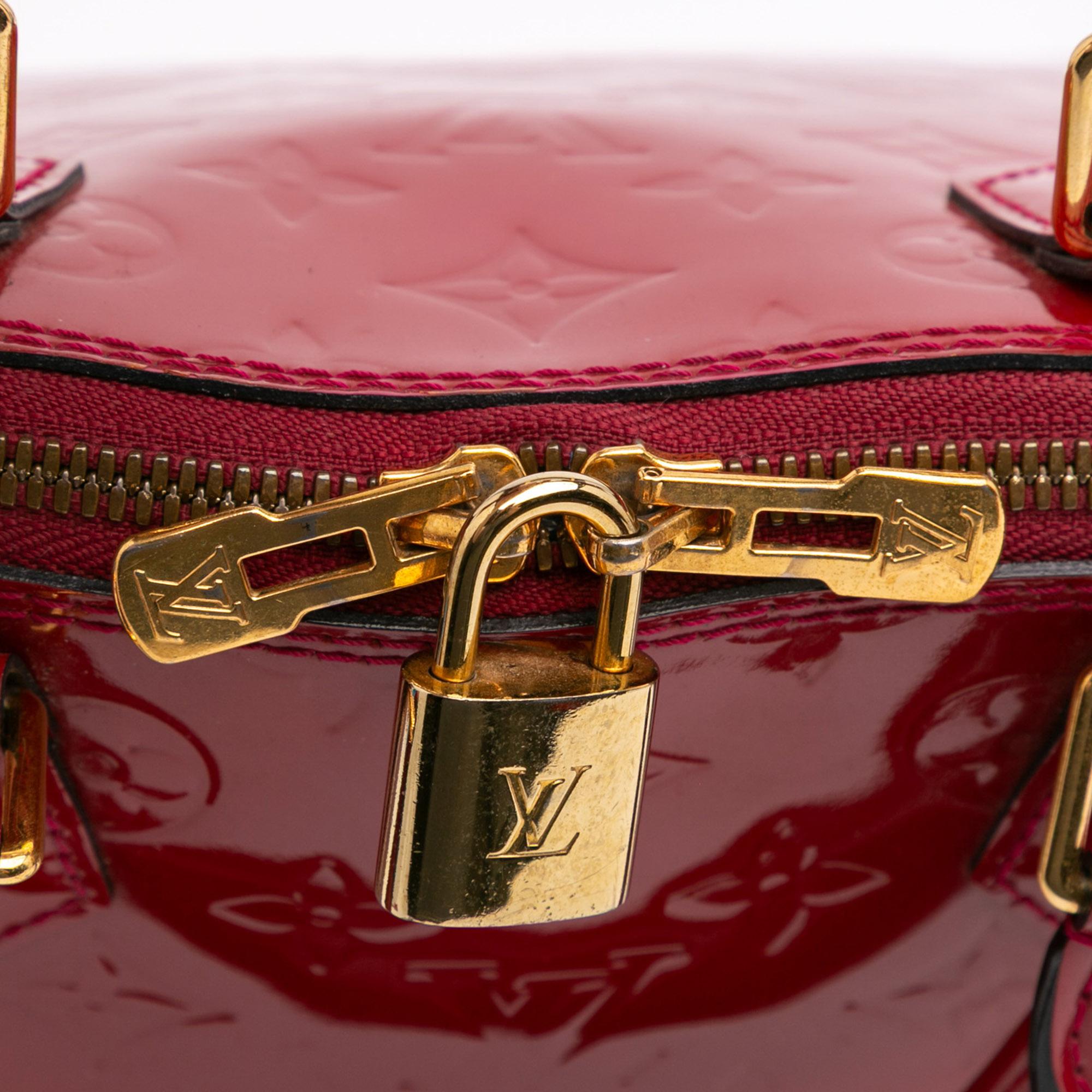 Louis Vuitton Monogram Vernis Alma PM