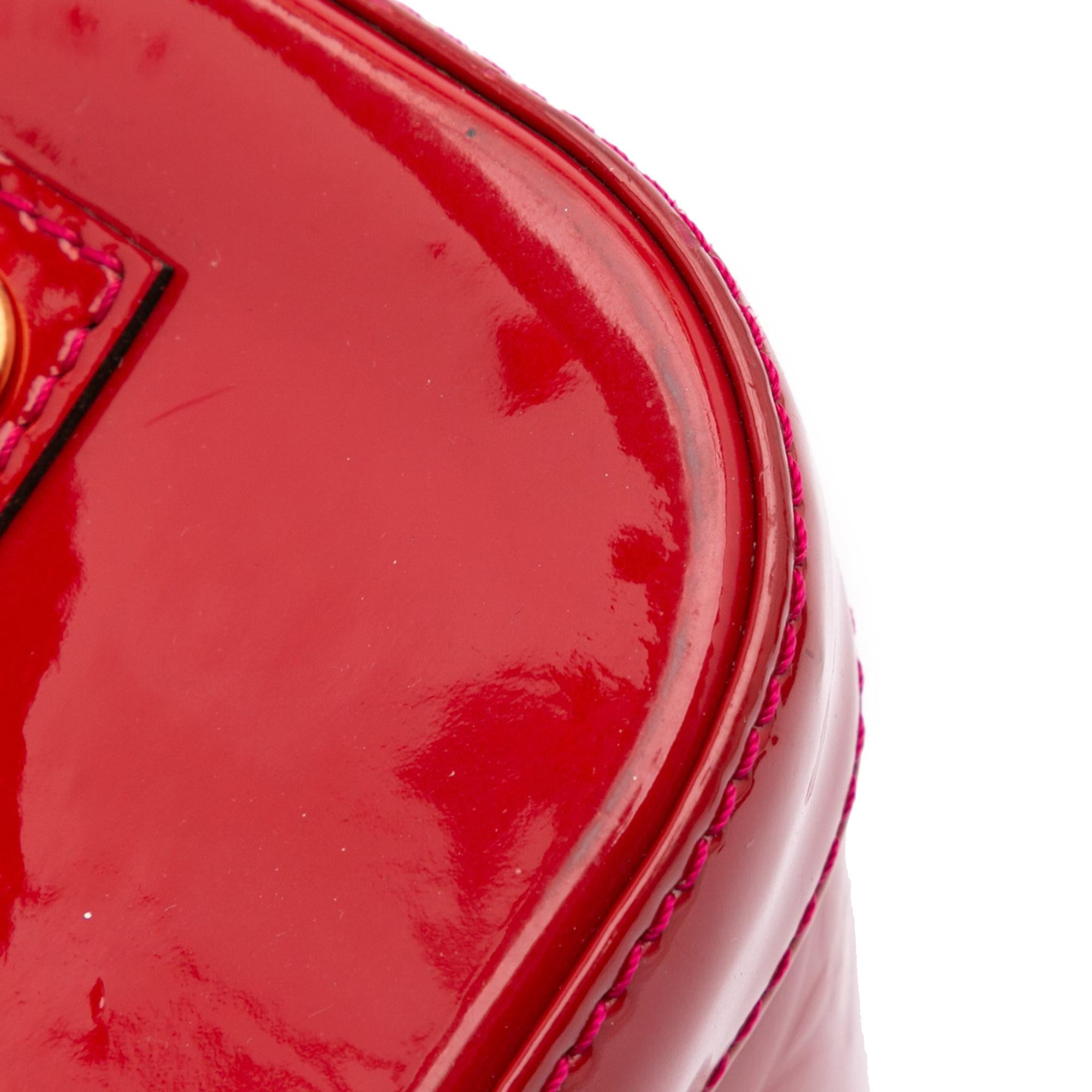 Louis Vuitton Monogram Vernis Alma PM