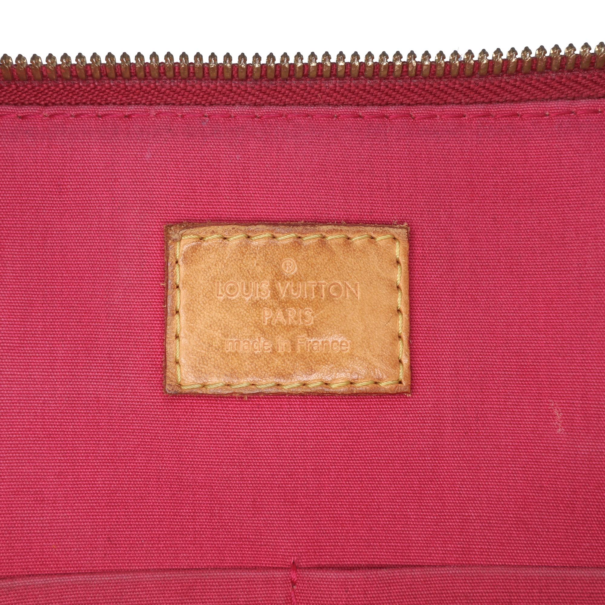 Louis Vuitton Monogram Vernis Alma PM