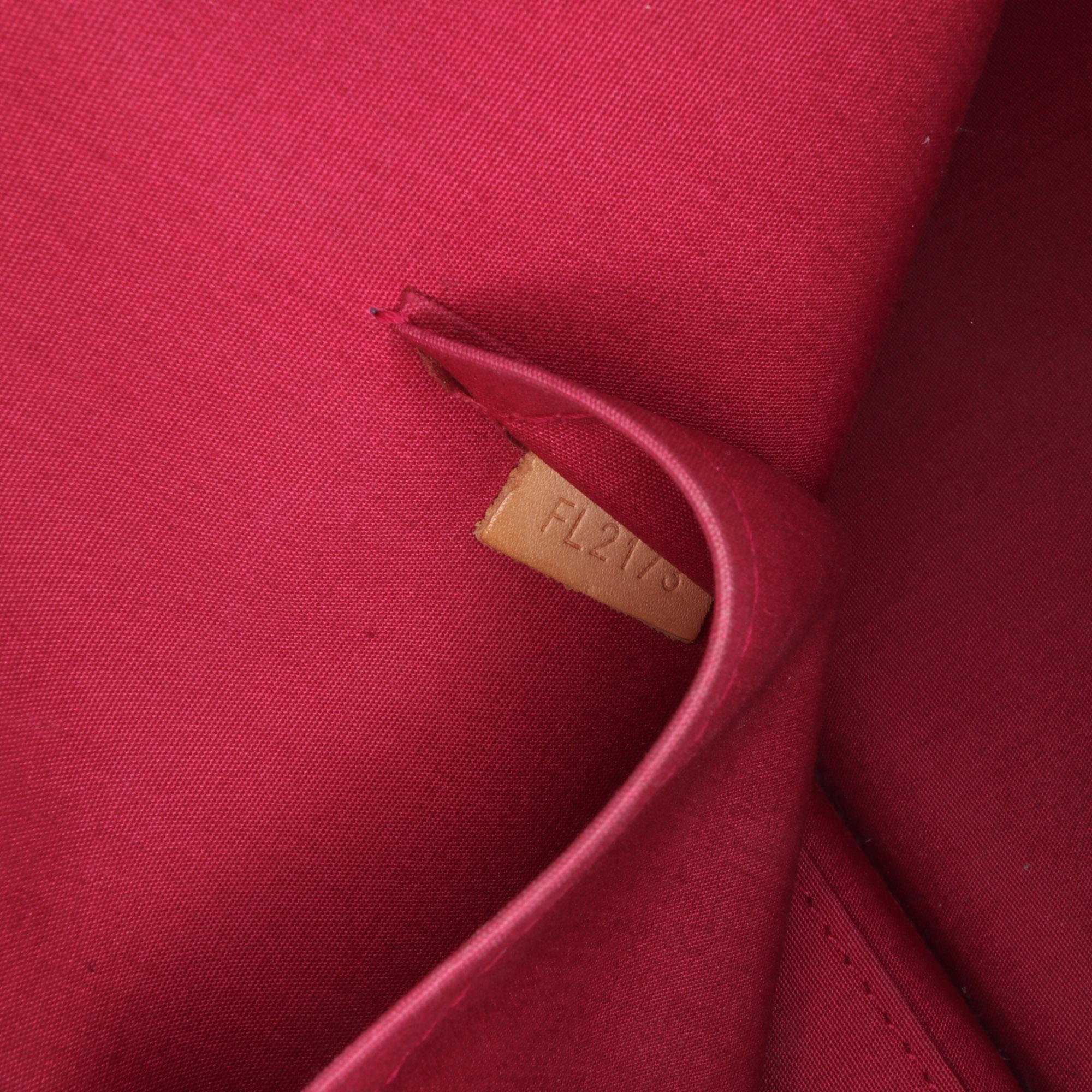 Louis Vuitton Monogram Vernis Alma PM