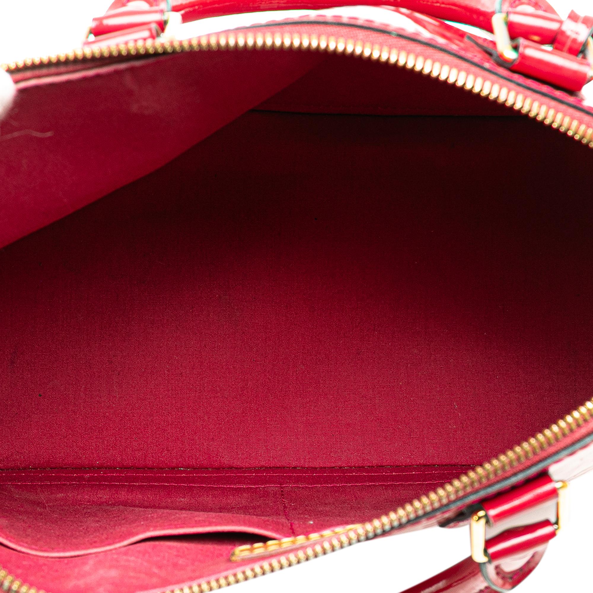 Louis Vuitton Monogram Vernis Alma PM