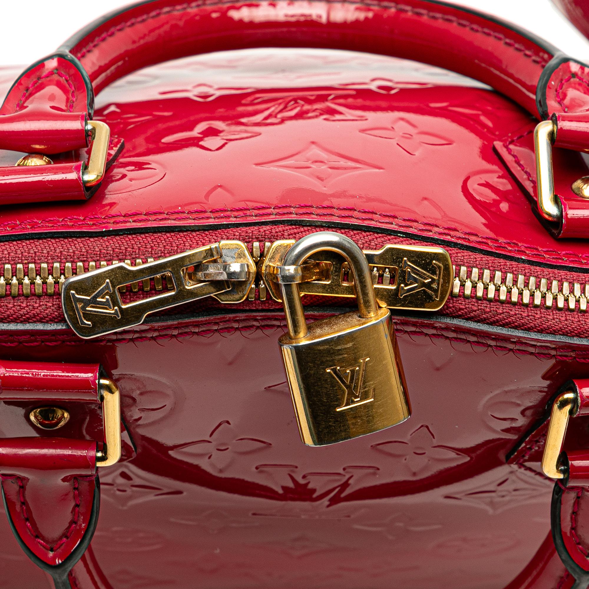 Louis Vuitton Monogram Vernis Alma PM