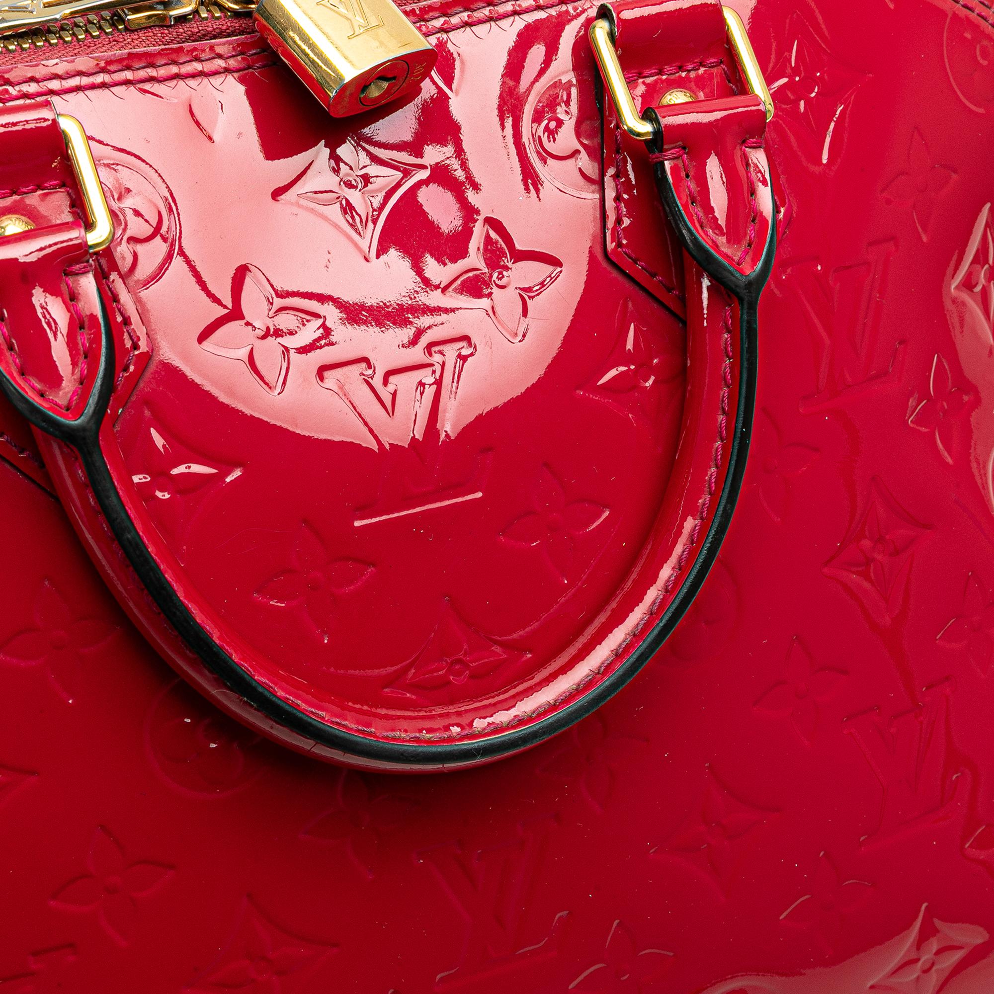 Louis Vuitton Monogram Vernis Alma PM