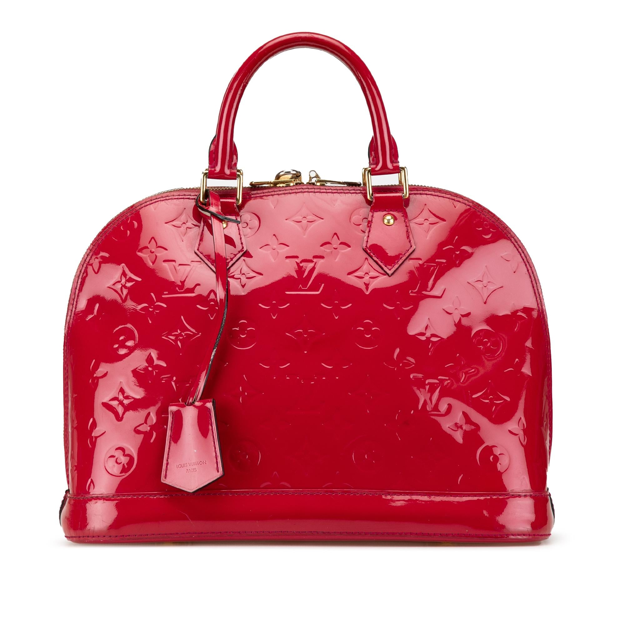 Louis Vuitton Monogram Vernis Alma PM