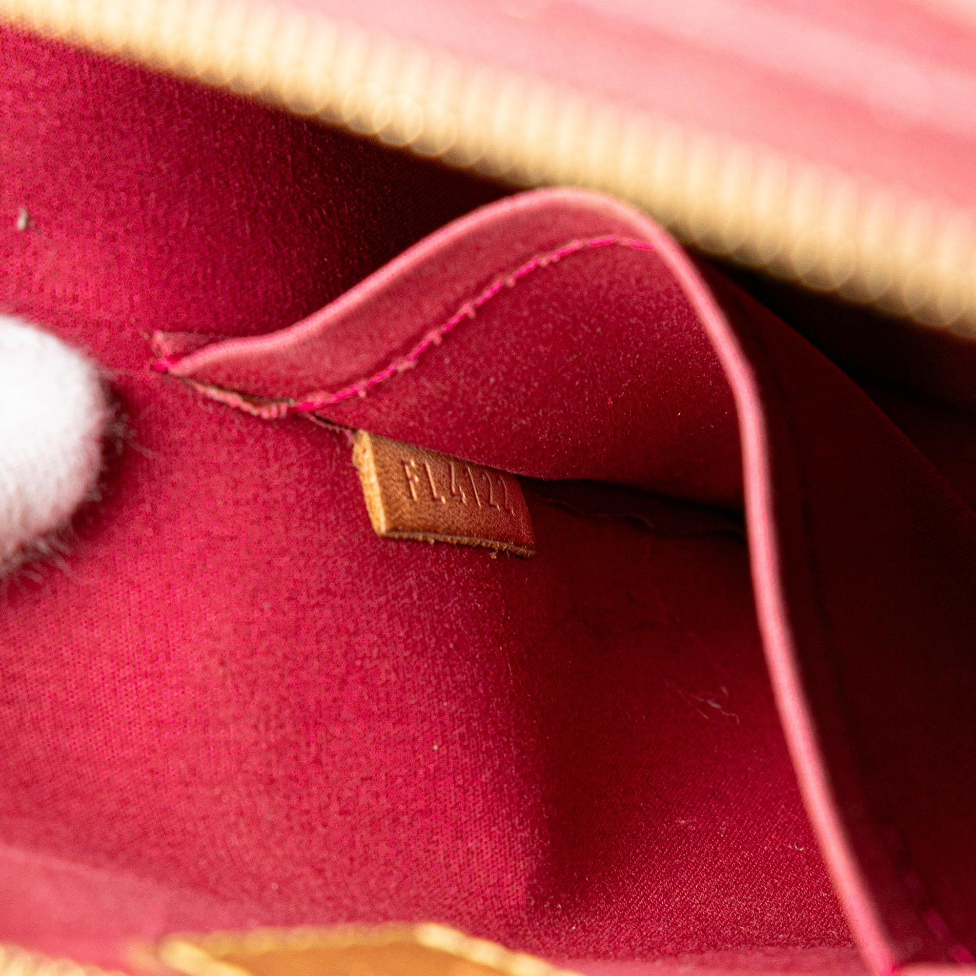 Louis Vuitton Monogram Vernis Alma PM