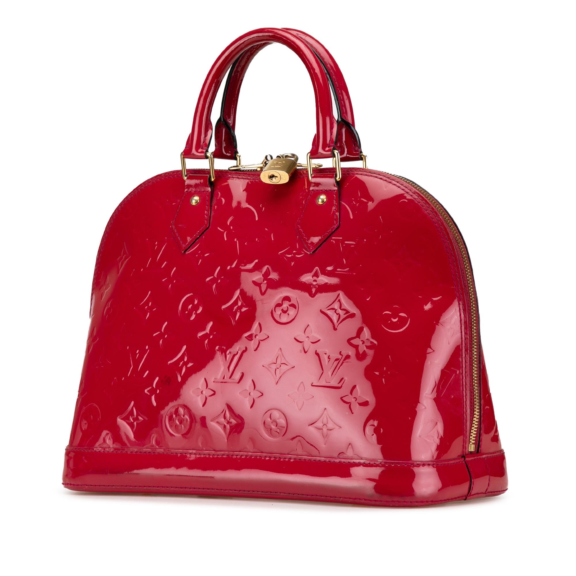 Louis Vuitton Monogram Vernis Alma PM