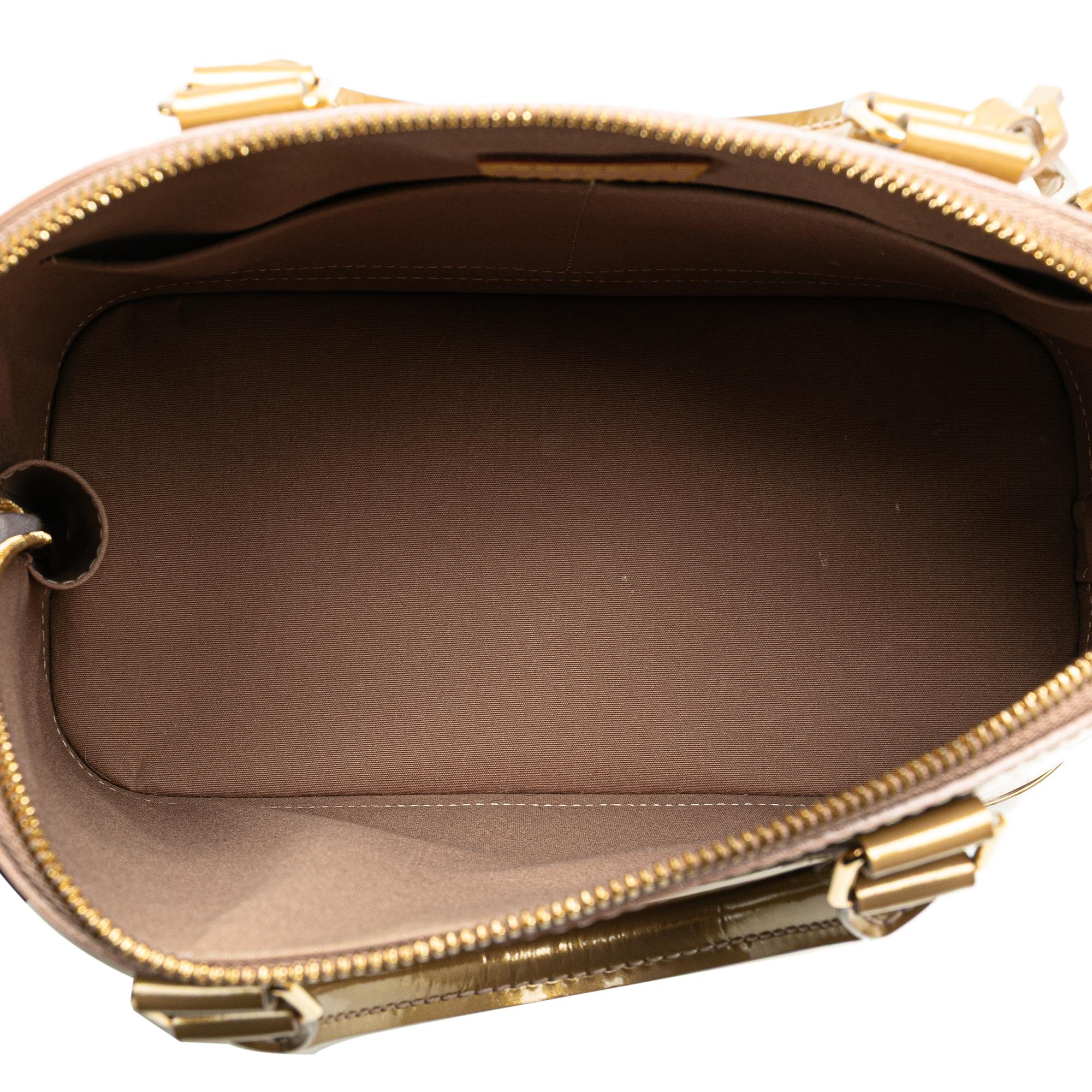 Louis Vuitton Monogram Vernis Alma PM