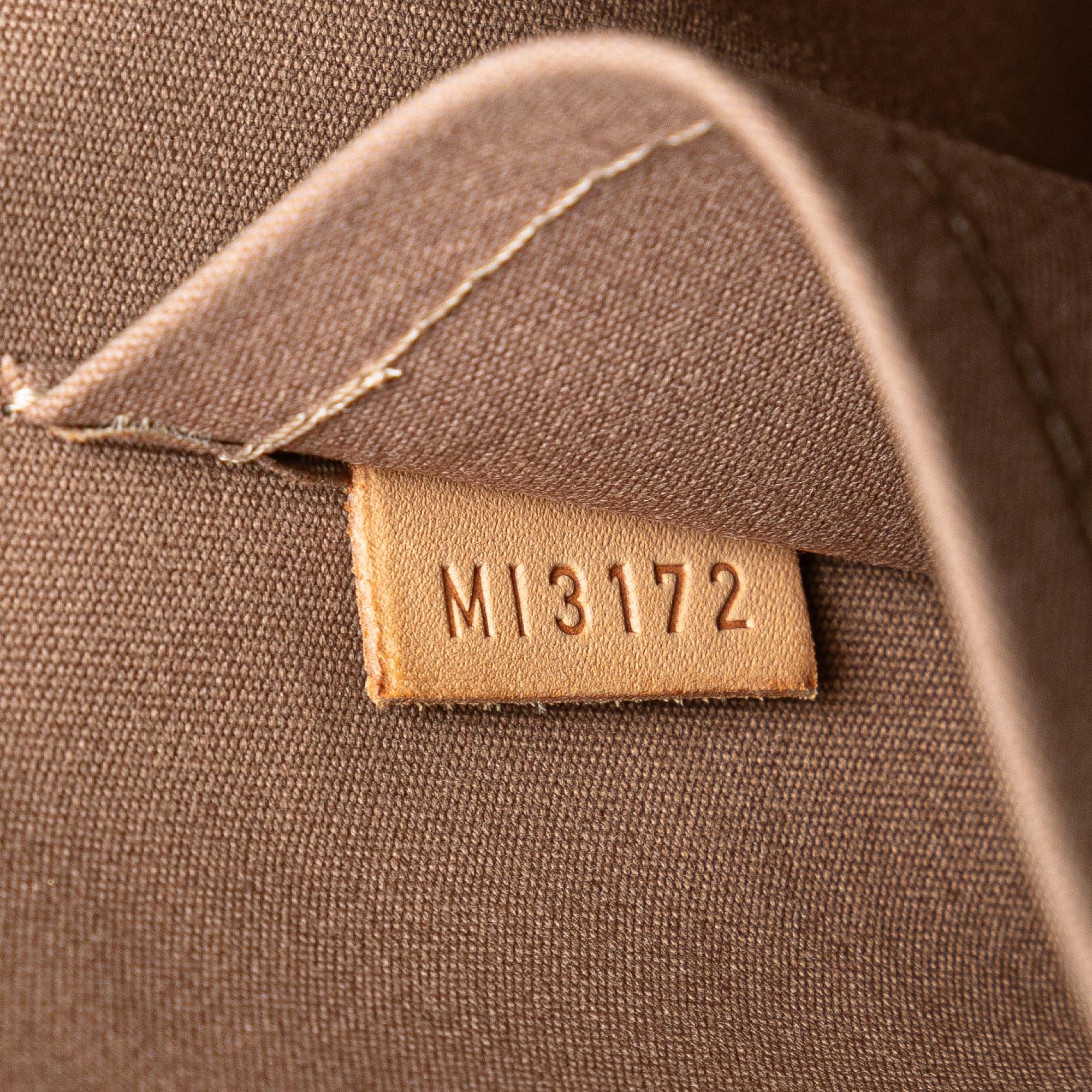 Louis Vuitton Monogram Vernis Alma PM