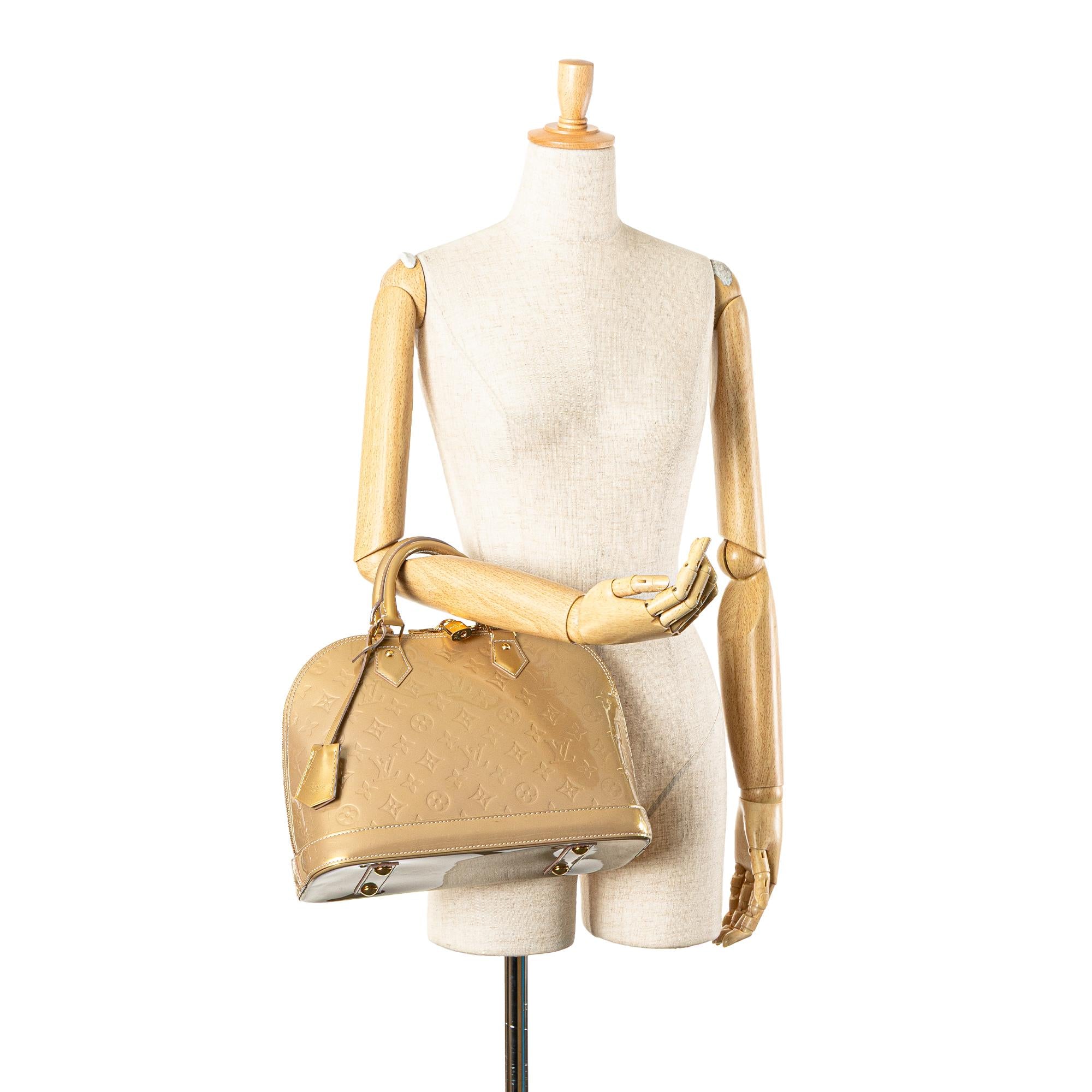 Louis Vuitton Monogram Vernis Alma PM