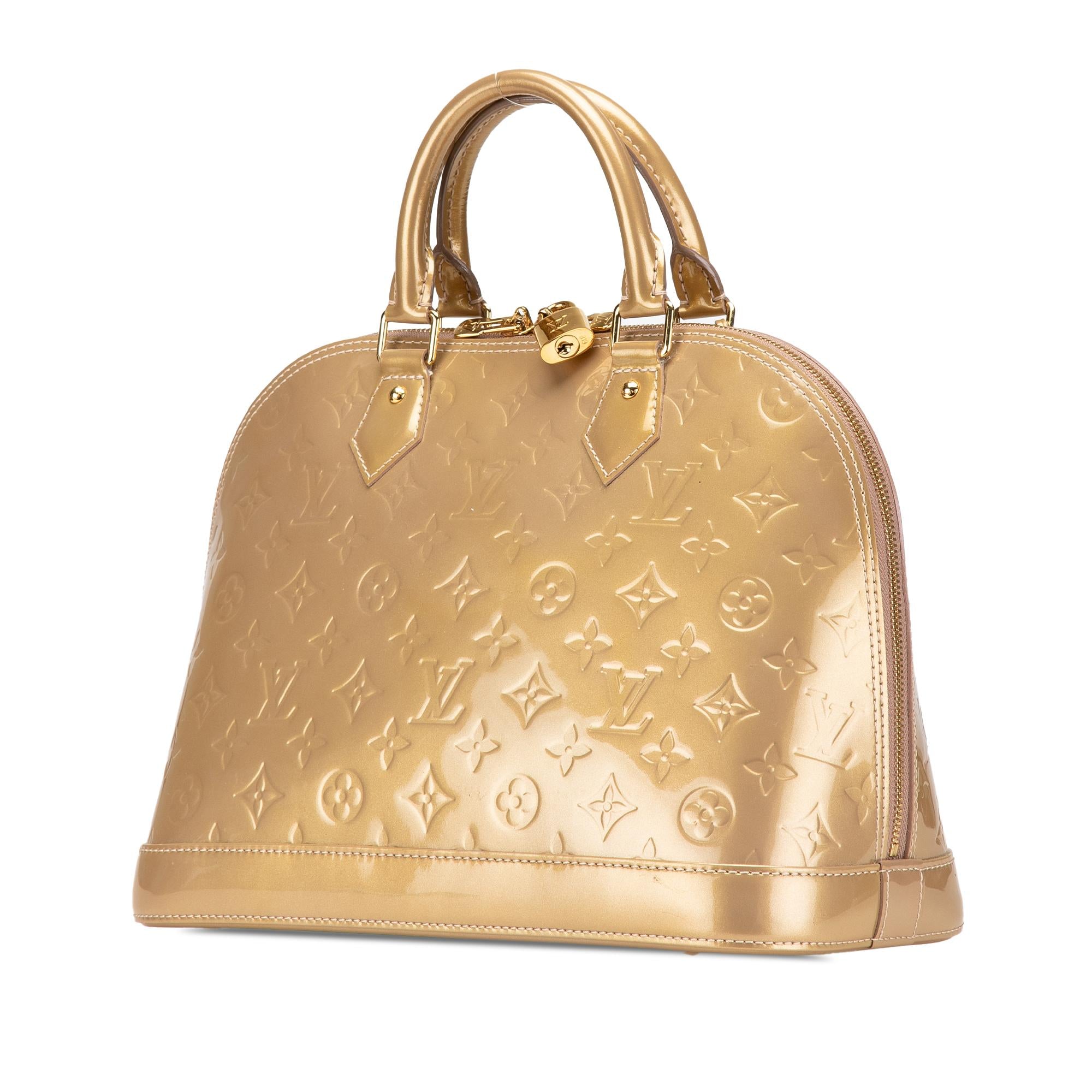 Louis Vuitton Monogram Vernis Alma PM