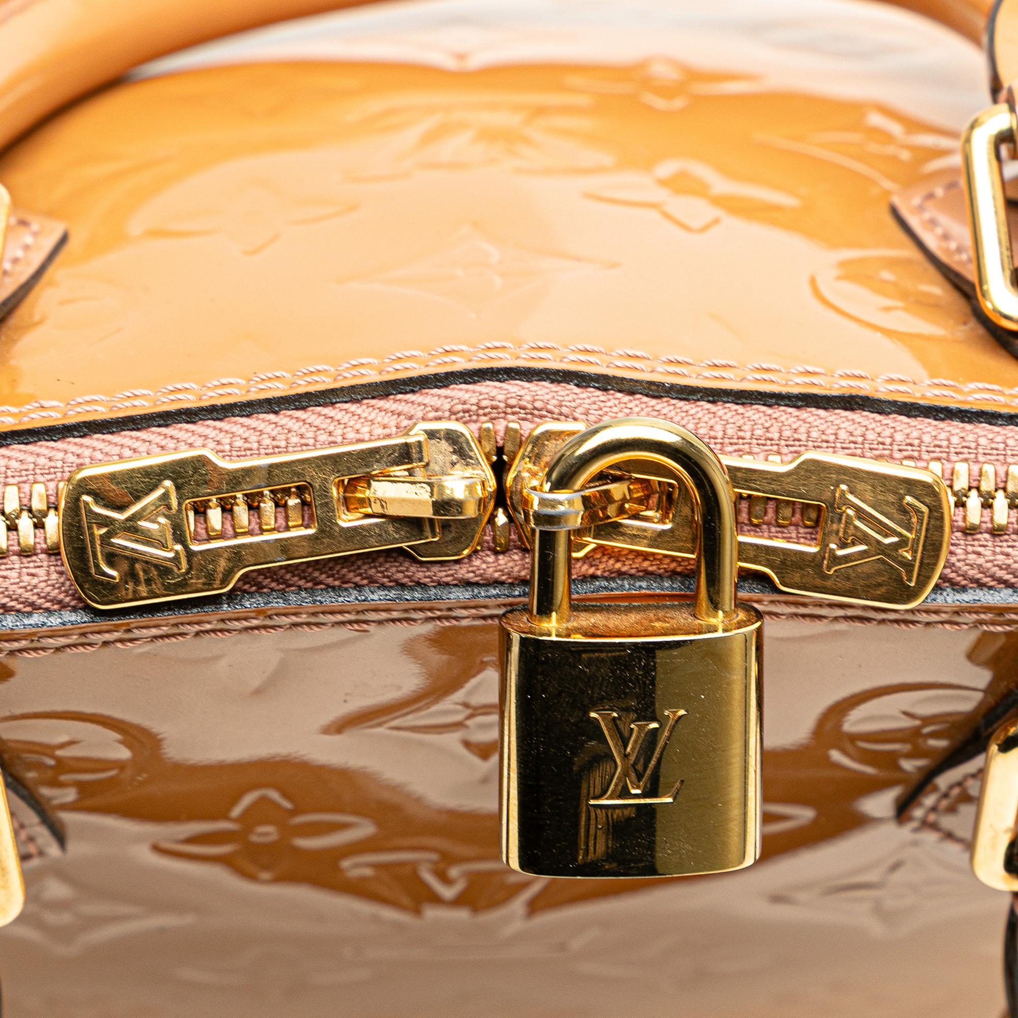 Louis Vuitton Monogram Vernis Alma PM