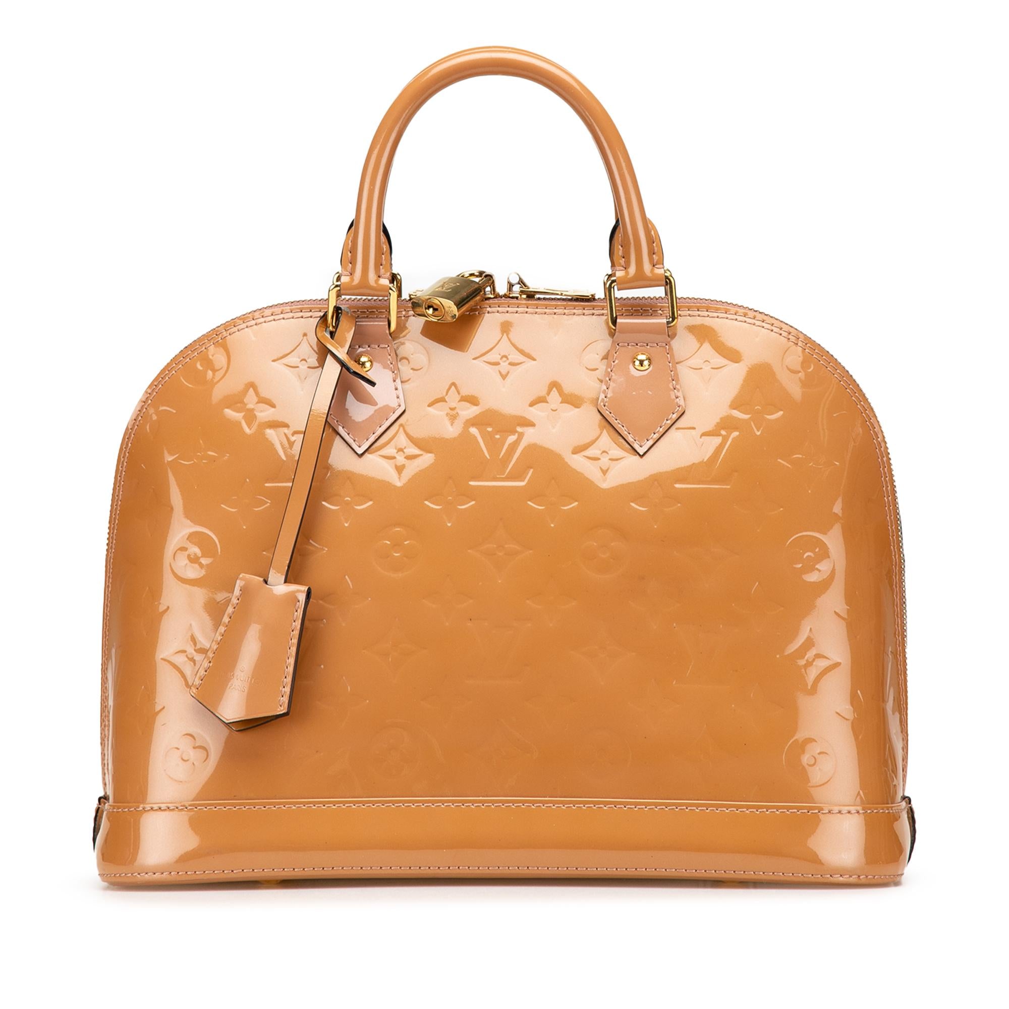 Louis Vuitton Monogram Vernis Alma PM