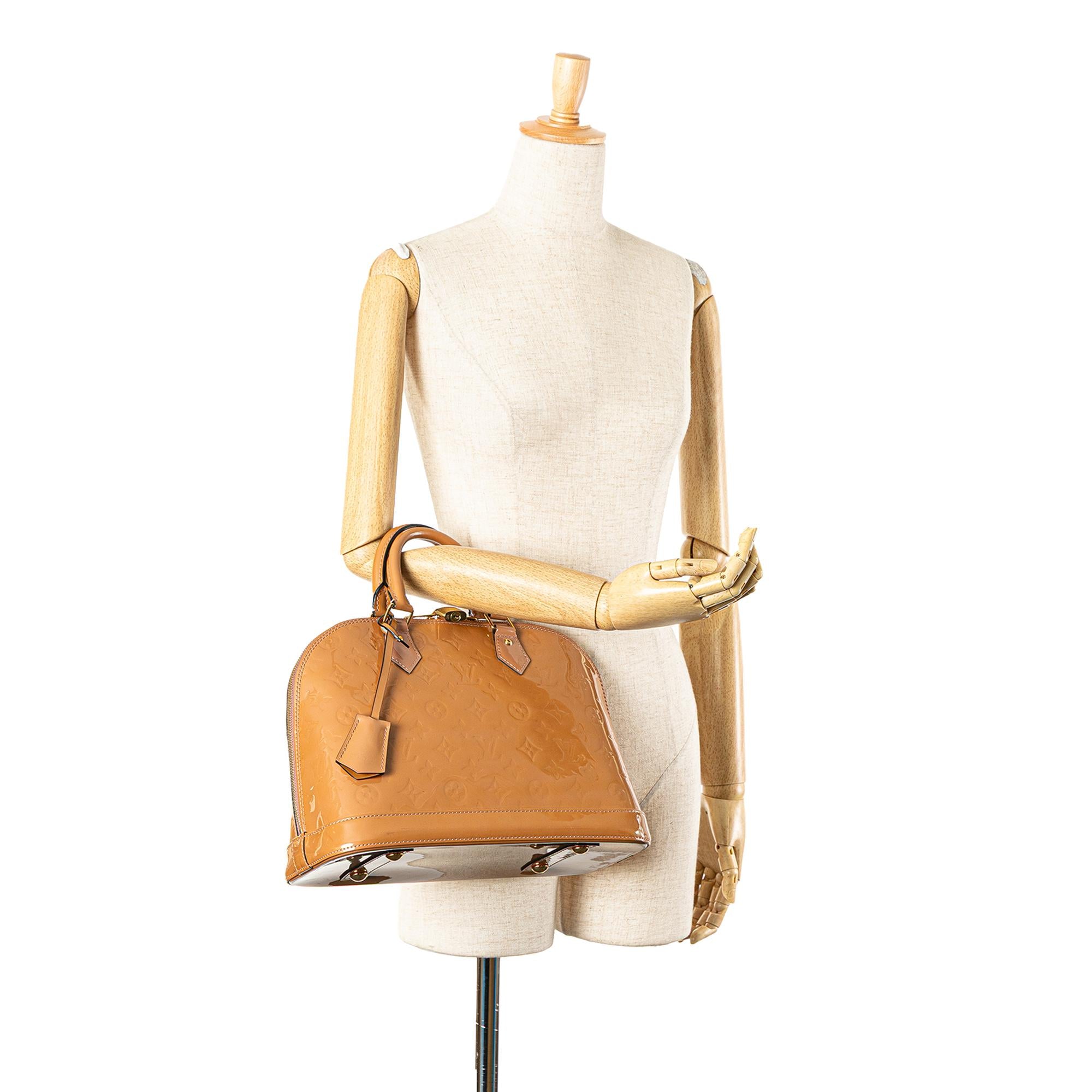 Louis Vuitton Monogram Vernis Alma PM