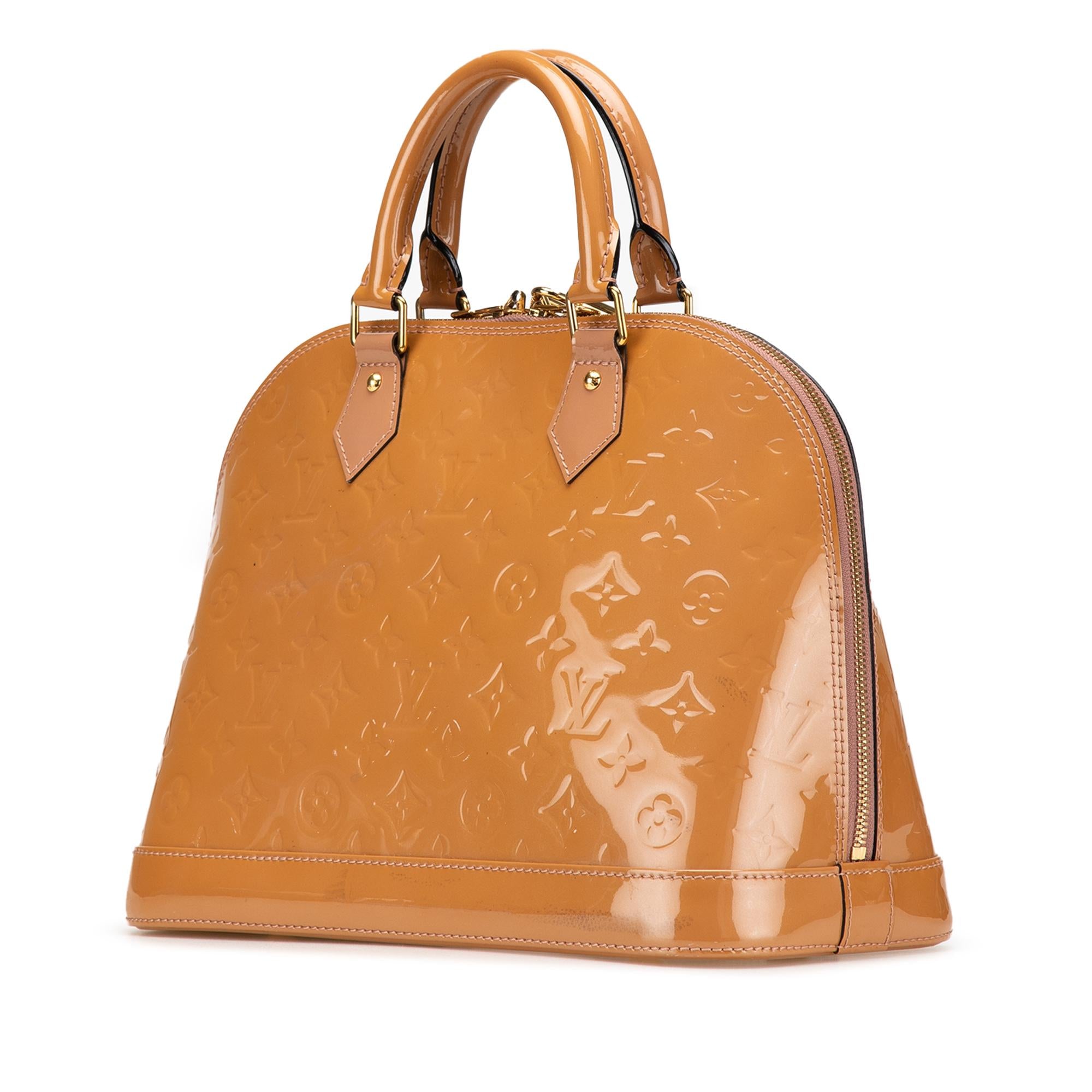 Louis Vuitton Monogram Vernis Alma PM