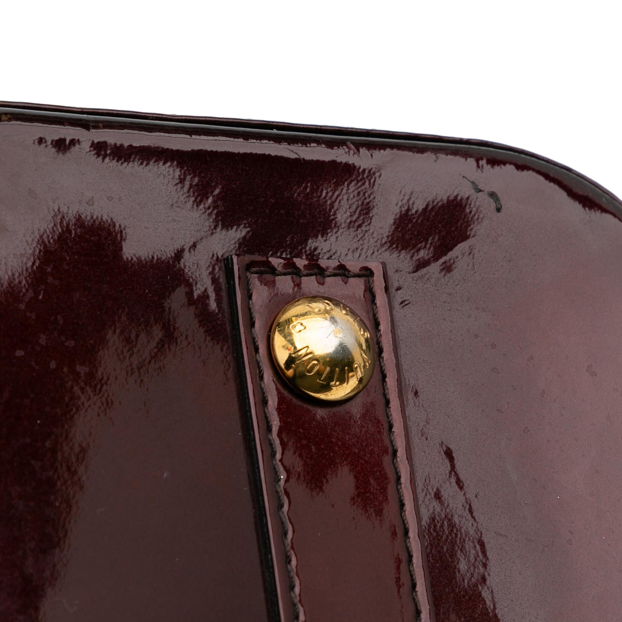 Louis Vuitton Monogram Vernis Alma PM