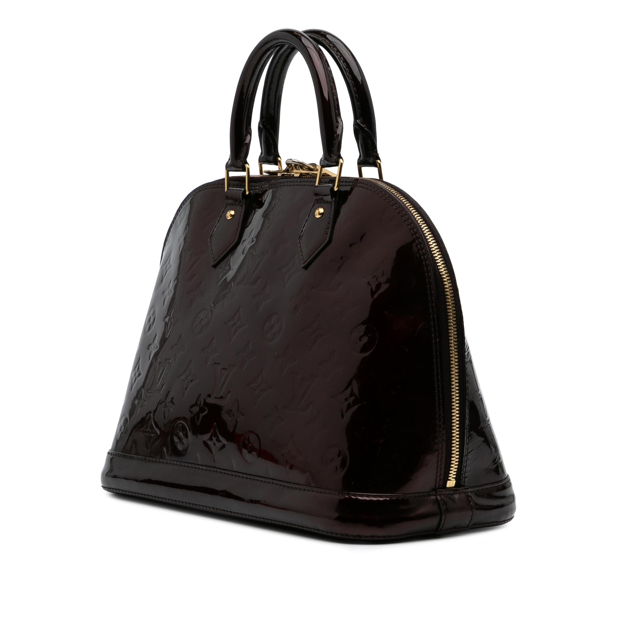 Louis Vuitton Monogram Vernis Alma PM