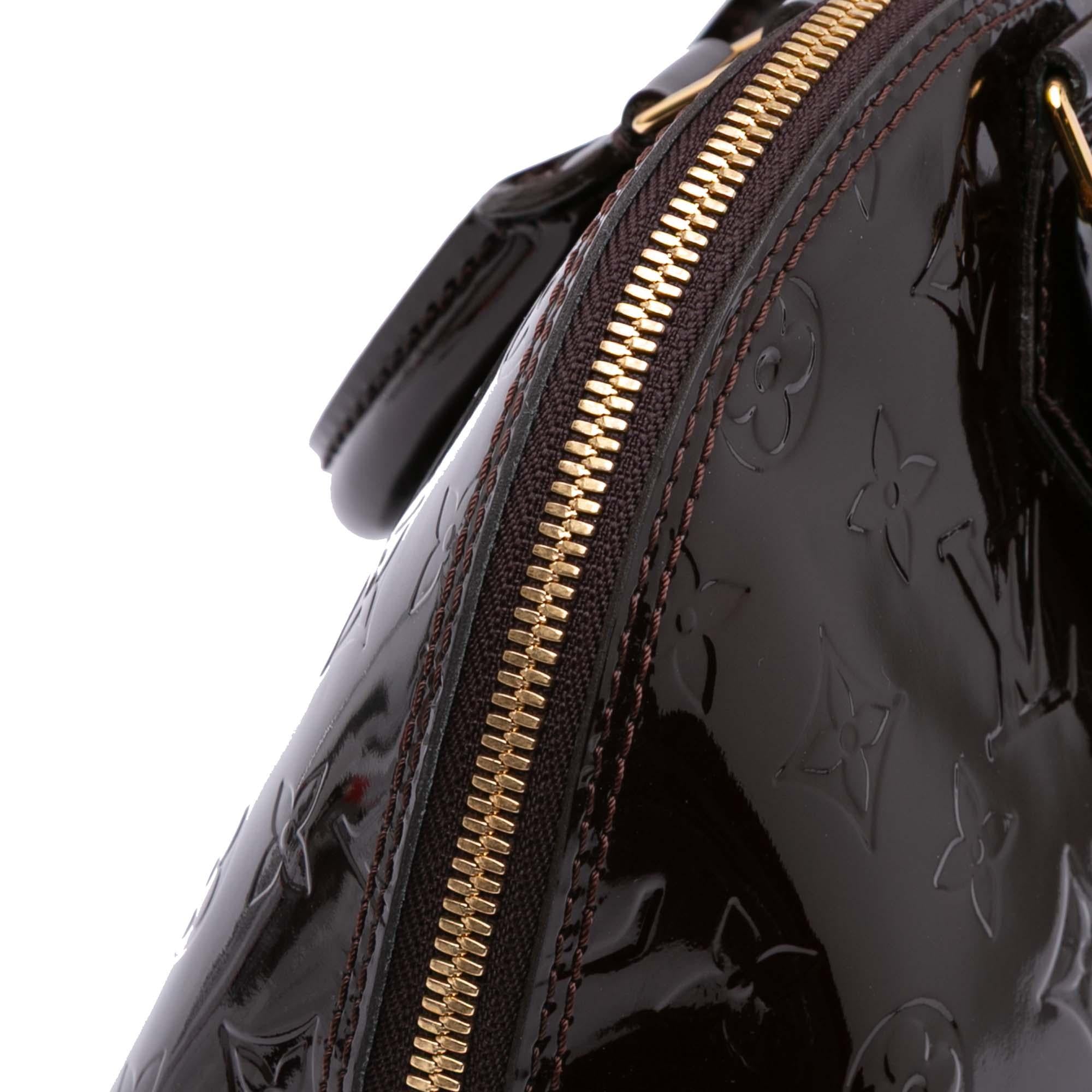 Louis Vuitton Monogram Vernis Alma PM