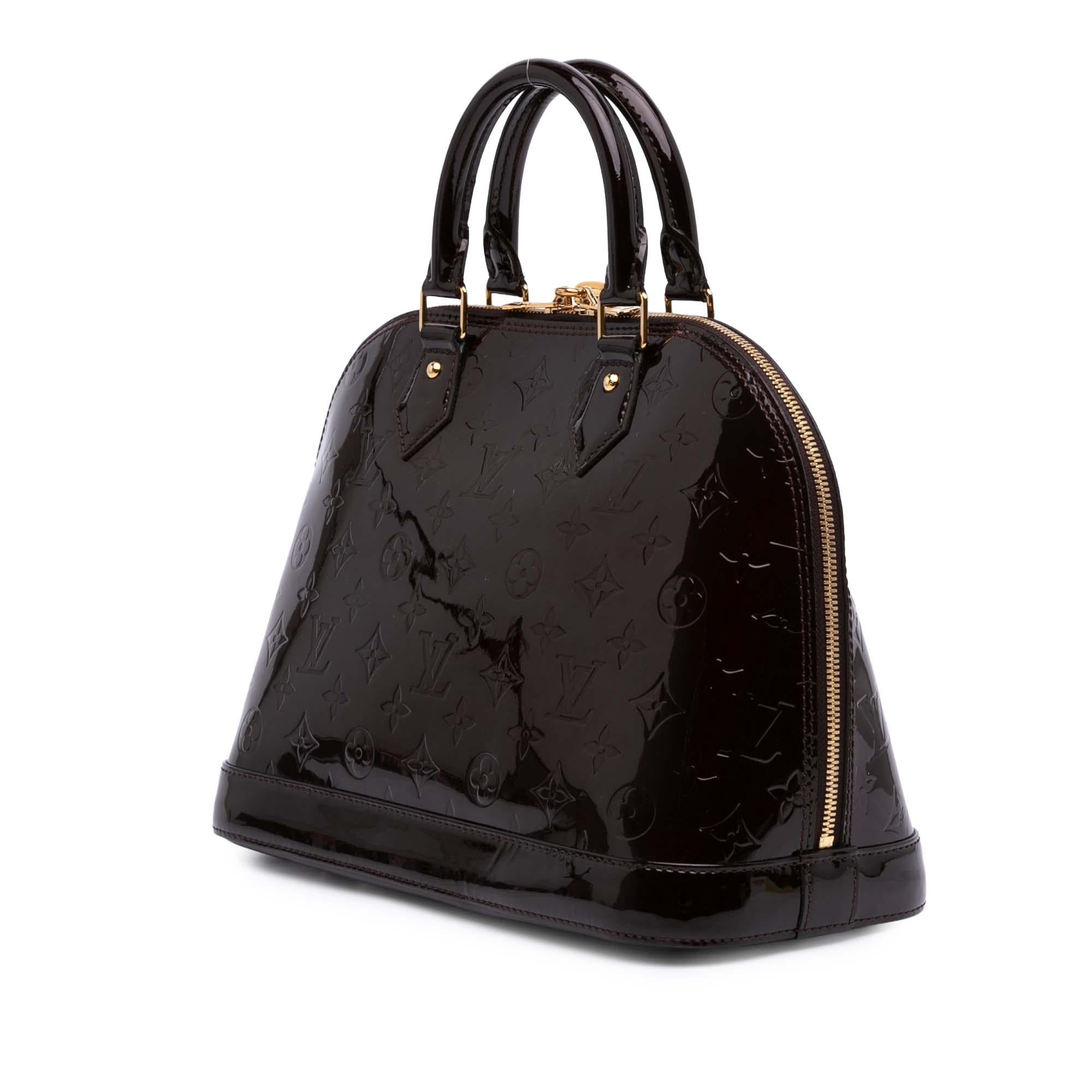 Louis Vuitton Monogram Vernis Alma PM