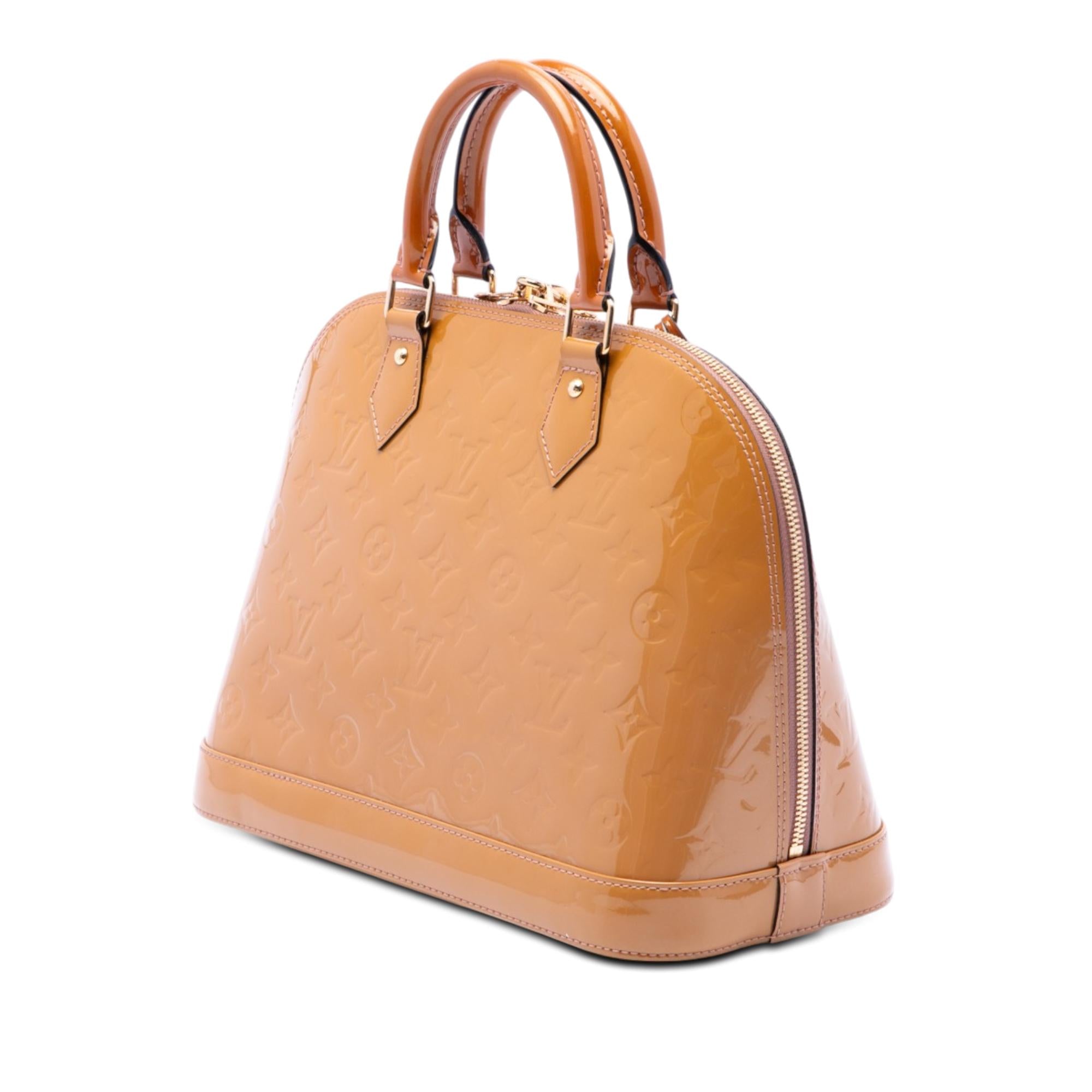 Louis Vuitton Monogram Vernis Alma PM