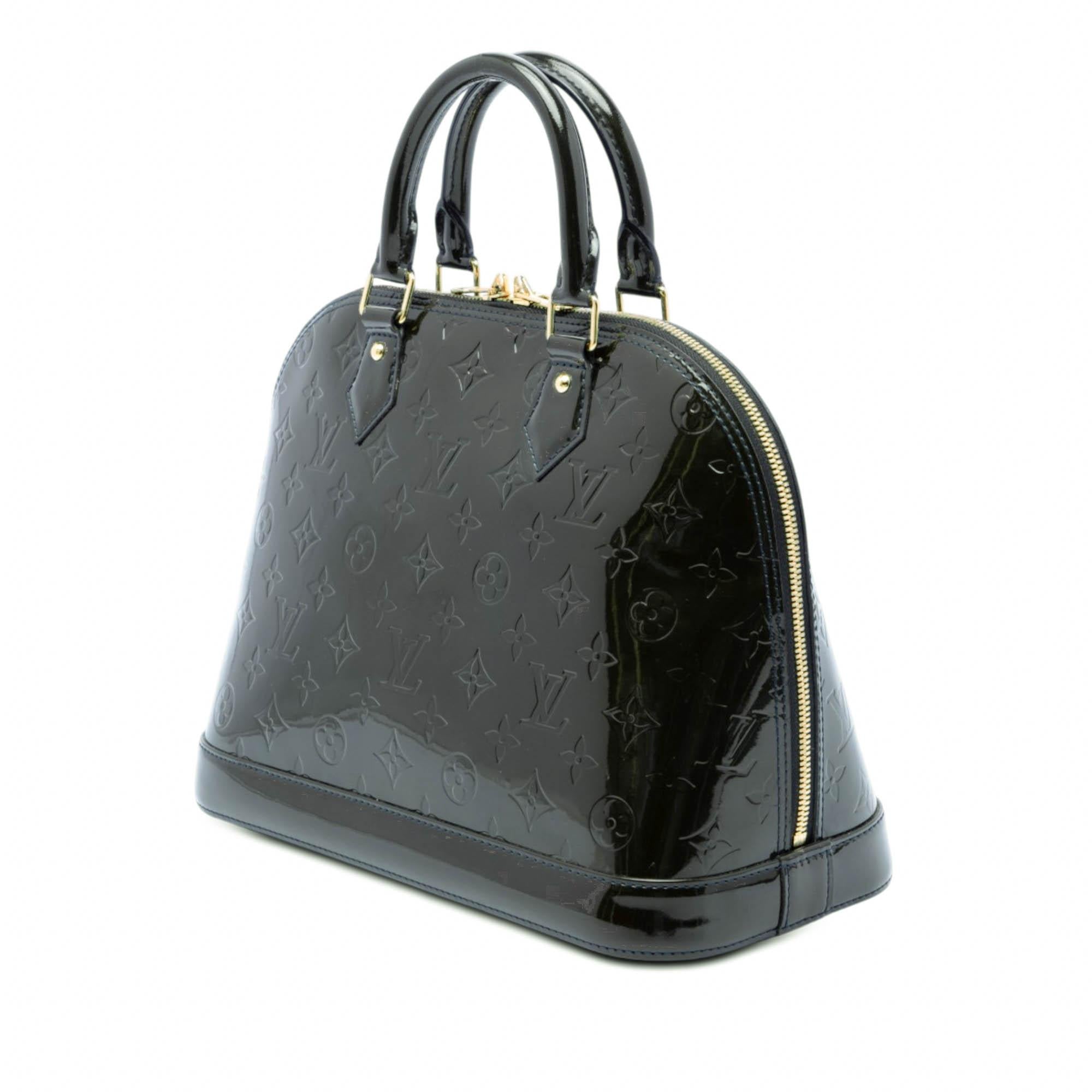 Louis Vuitton Monogram Vernis Alma PM