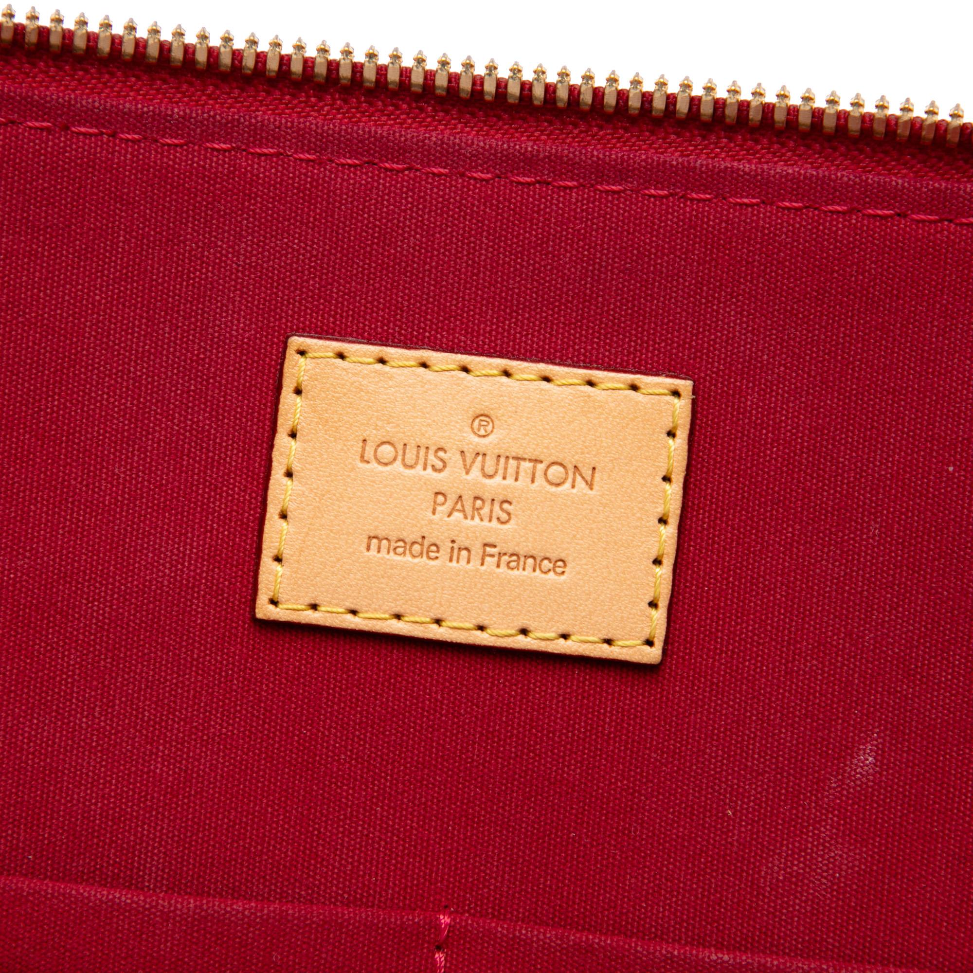 Louis Vuitton Monogram Vernis Alma PM